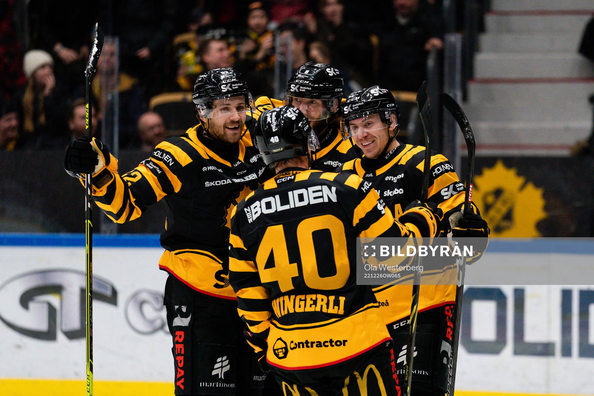 Skellefteås Arvid Lundberg och Pär Lindholm