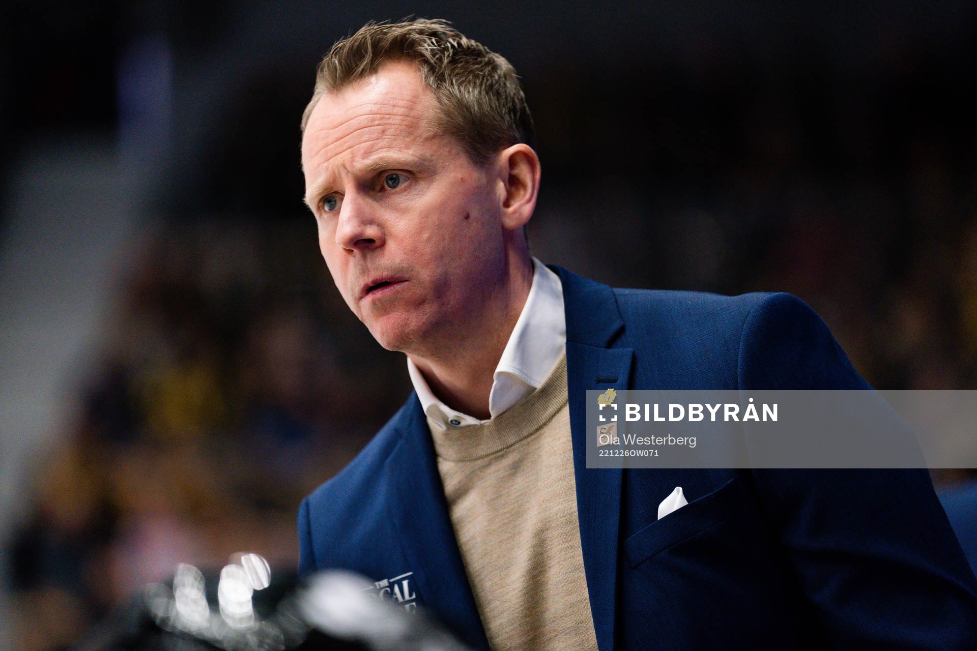 Skellefteås tränare Robert Ohlsson