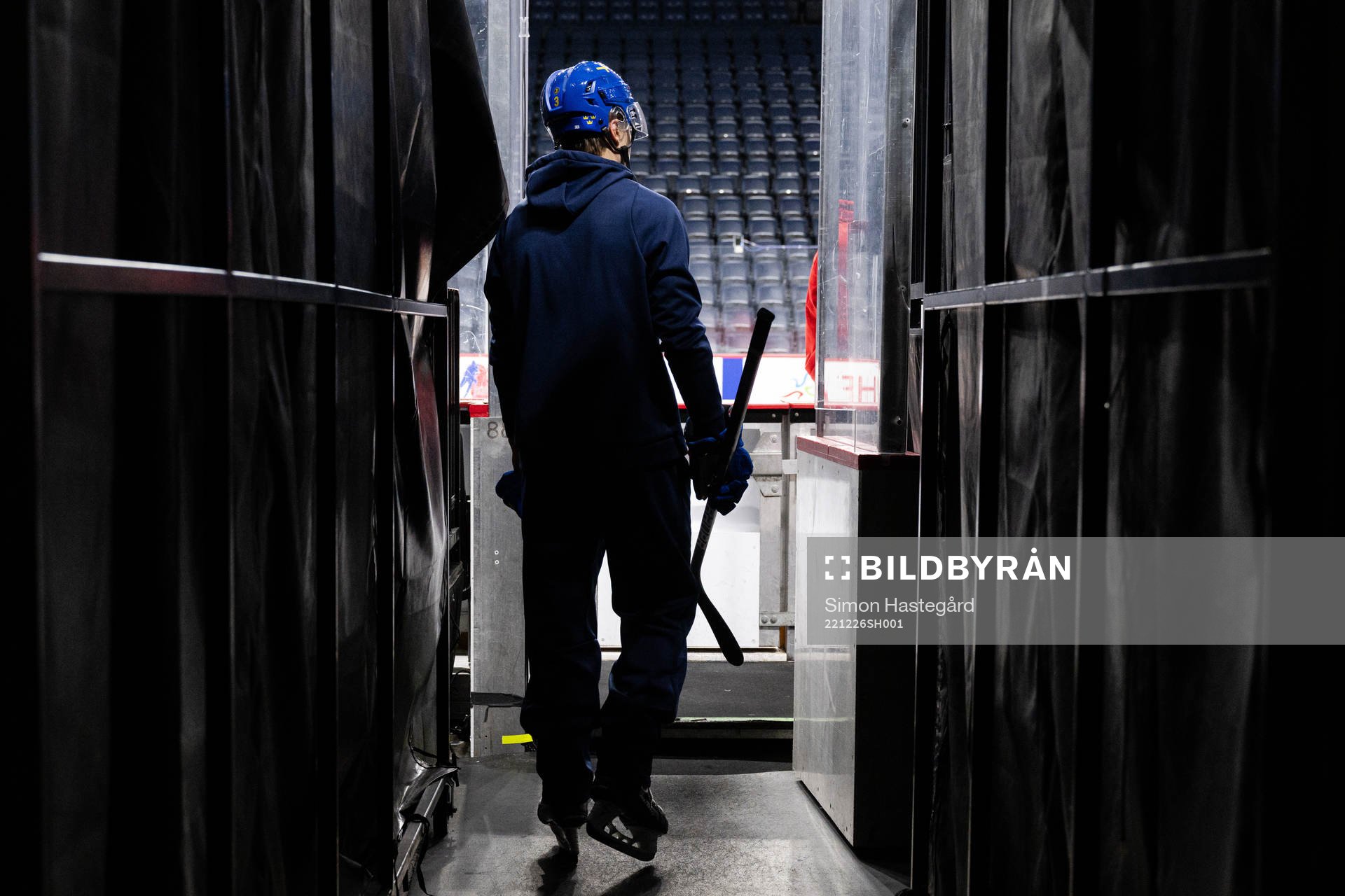 Hugo Jonasson of Sweden at a practice session