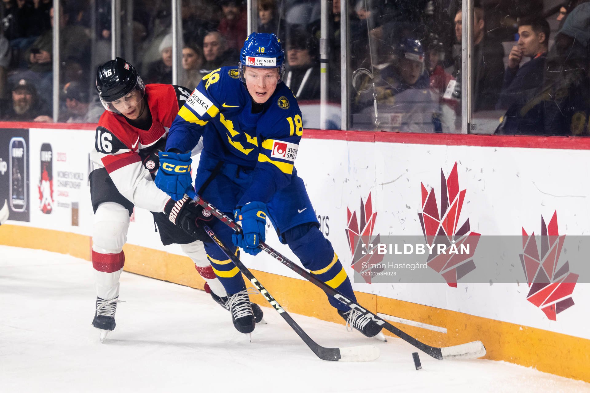 Christoph Tialler of Austria and Filip Bystedt of Sweden