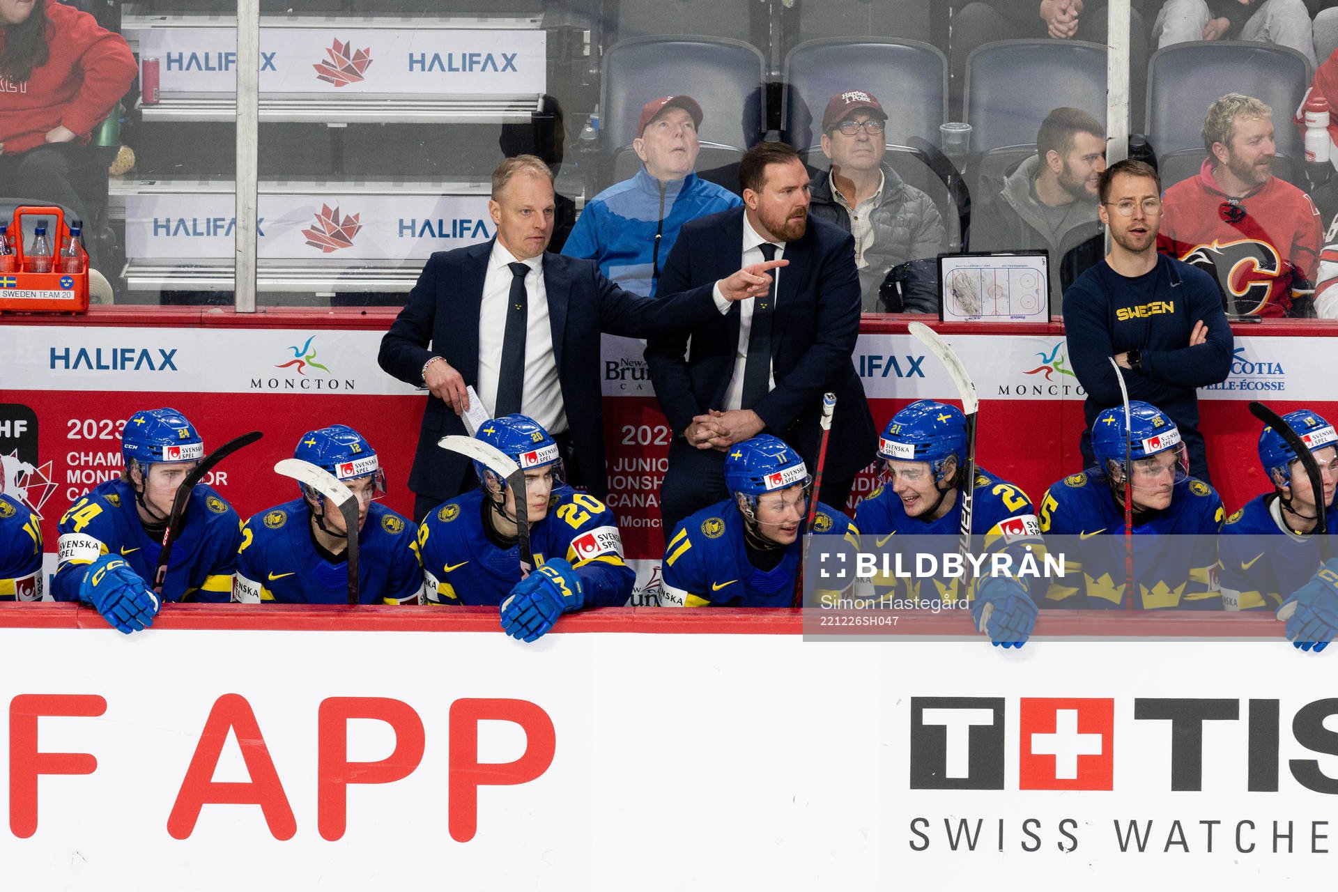 Magnus Hävelid, head coach and Gereon Dahlgren, assistant