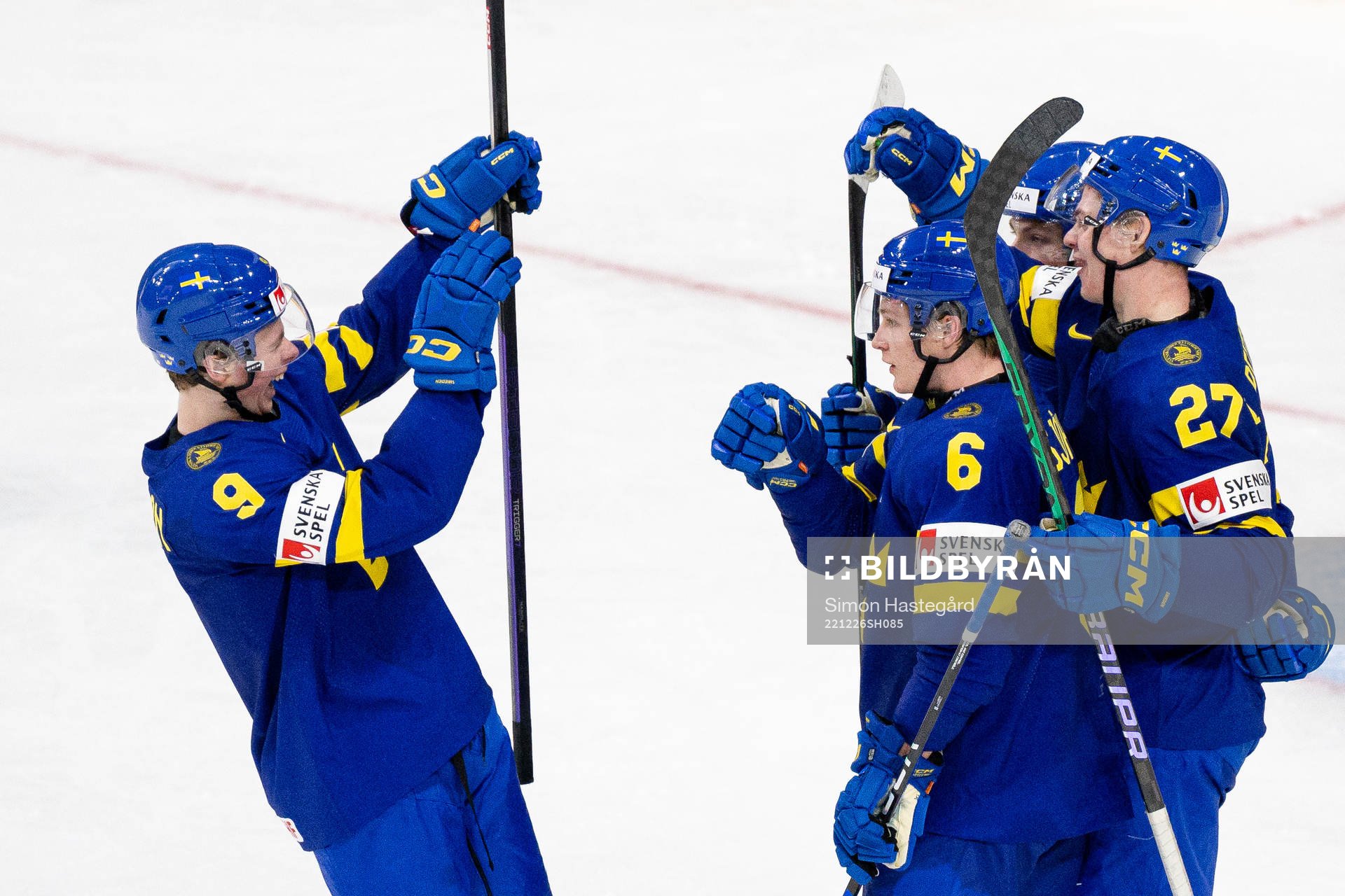 Ludvig Jansson, Victor Sjöholm and Oskar Pettersson of