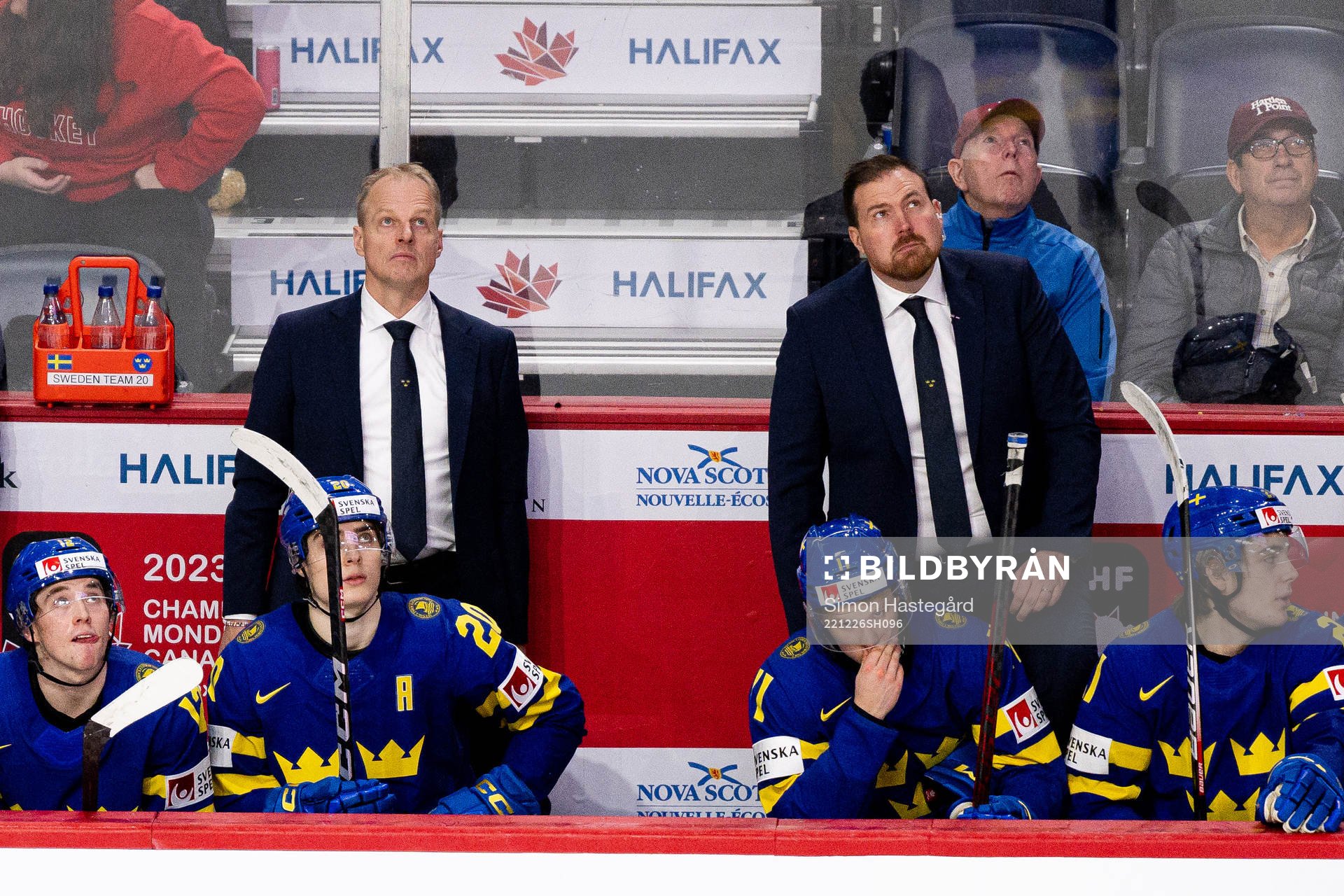 Magnus Hävelid, head coach and Gereon Dahlgren, assistant