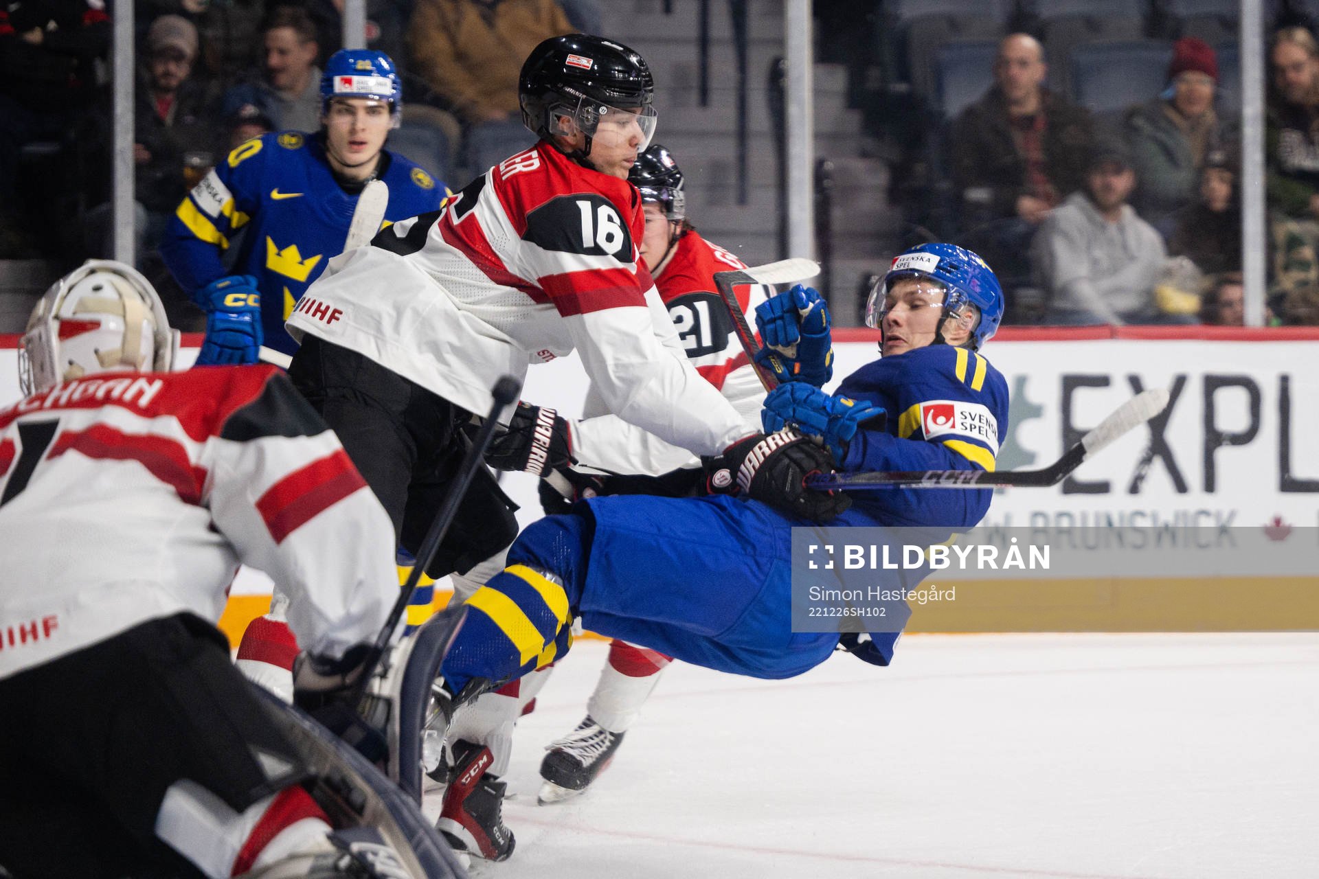 Christoph Tialler of Austria and Fabian Lysell of Sweden