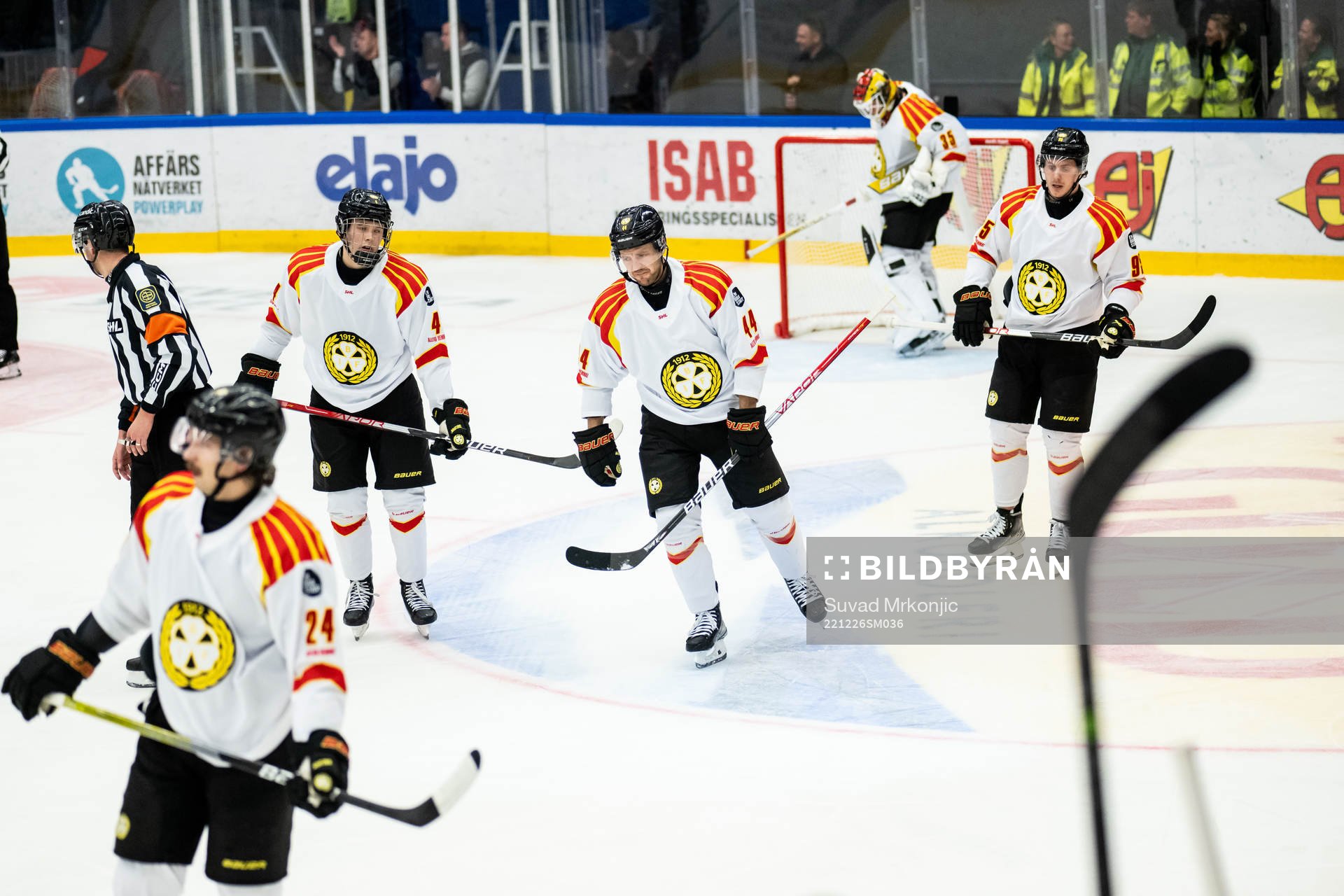 Brynäs spelare deppar
