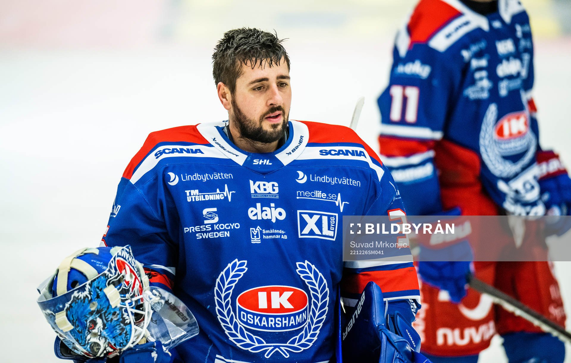 Oskarshamns målvakt Joe Cannata