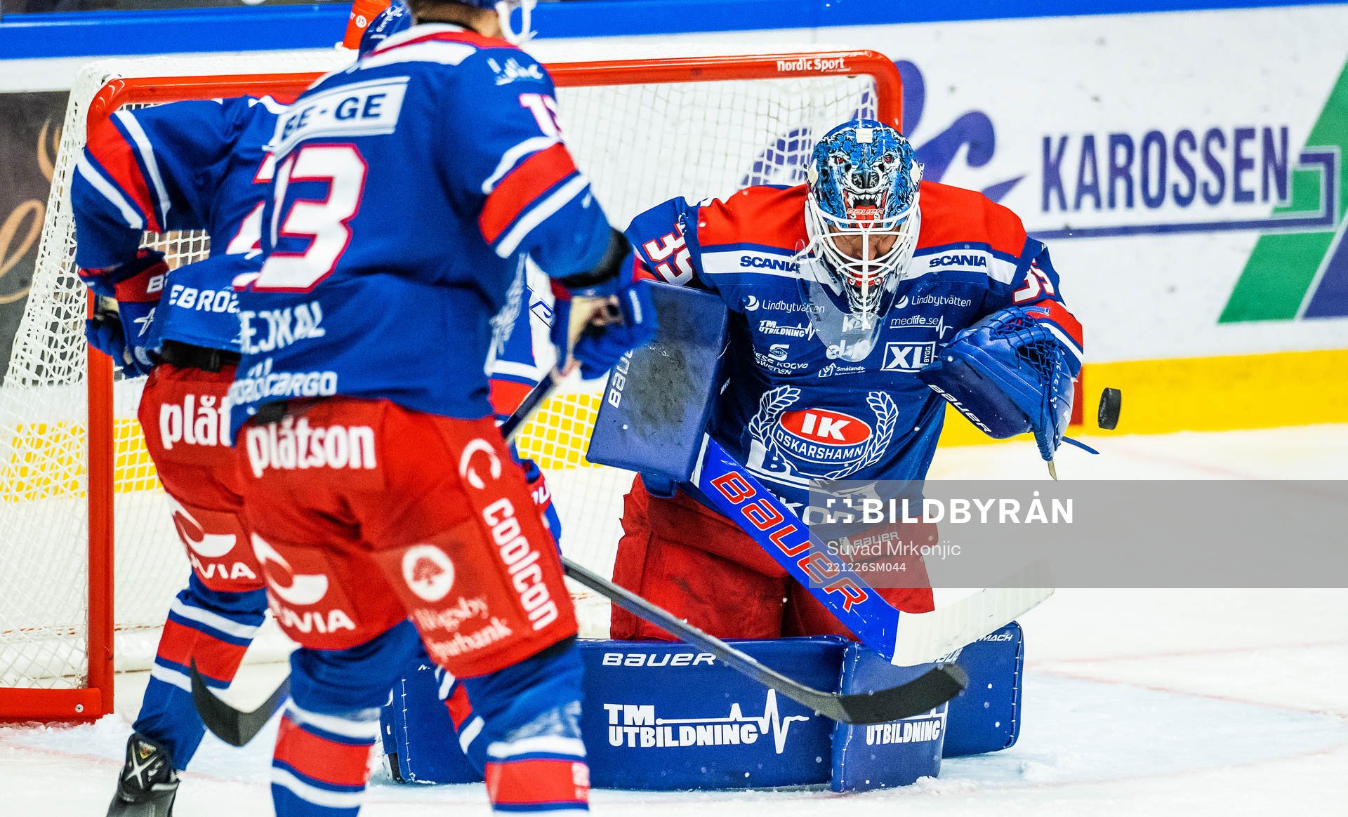 Oskarshamns målvakt Joe Cannata