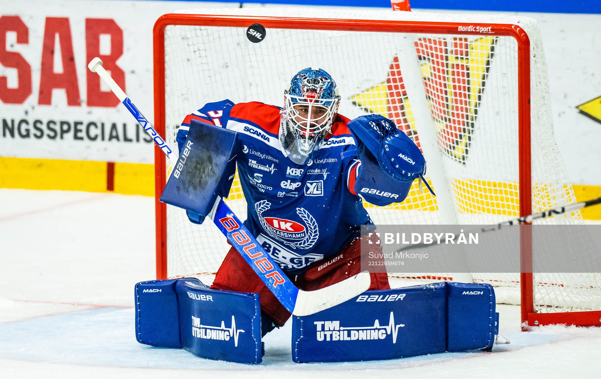 Oskarshamns målvakt Joe Cannata