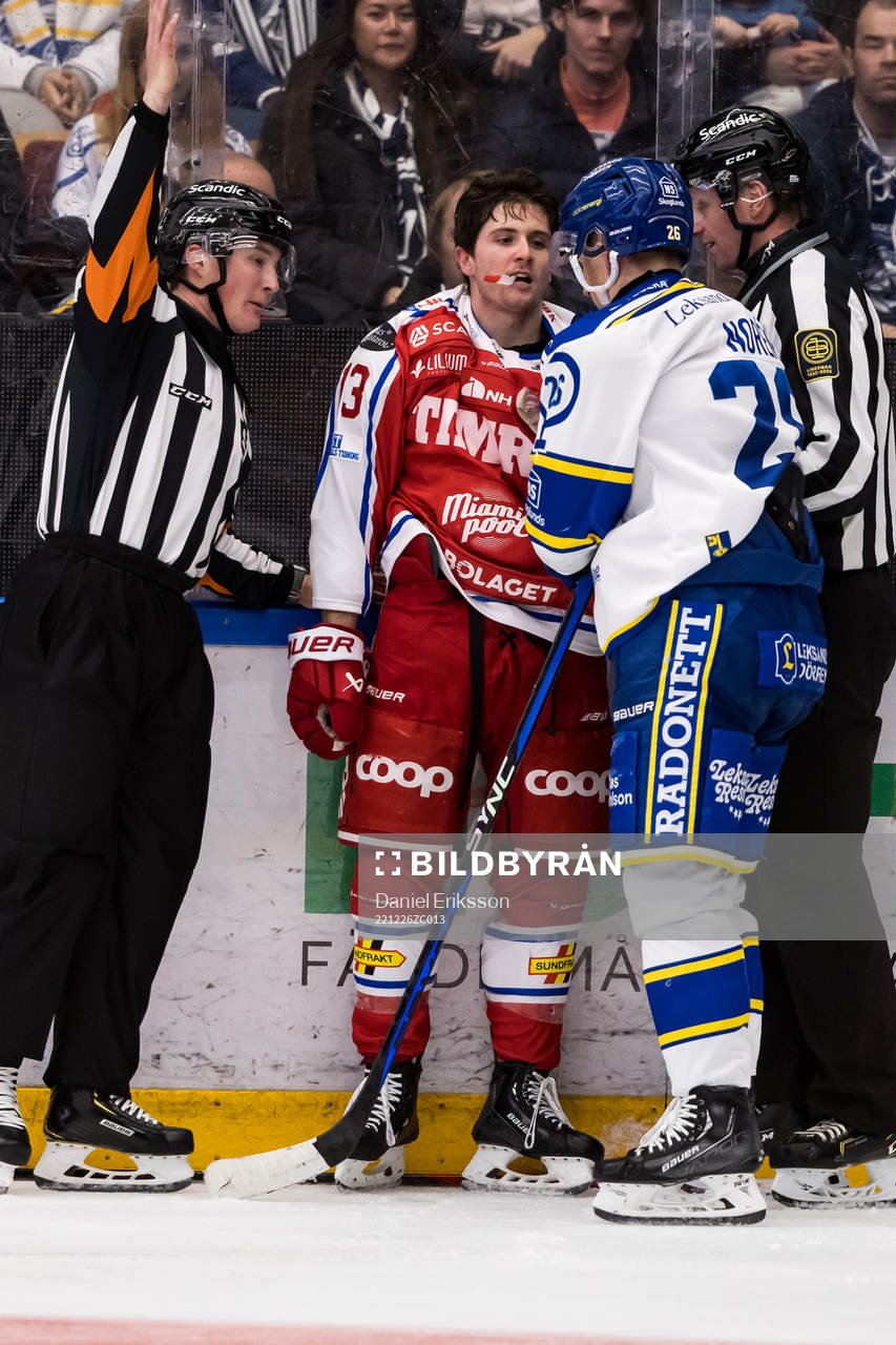 Timrås Nicholas Halloran och Leksands Patrik Noren