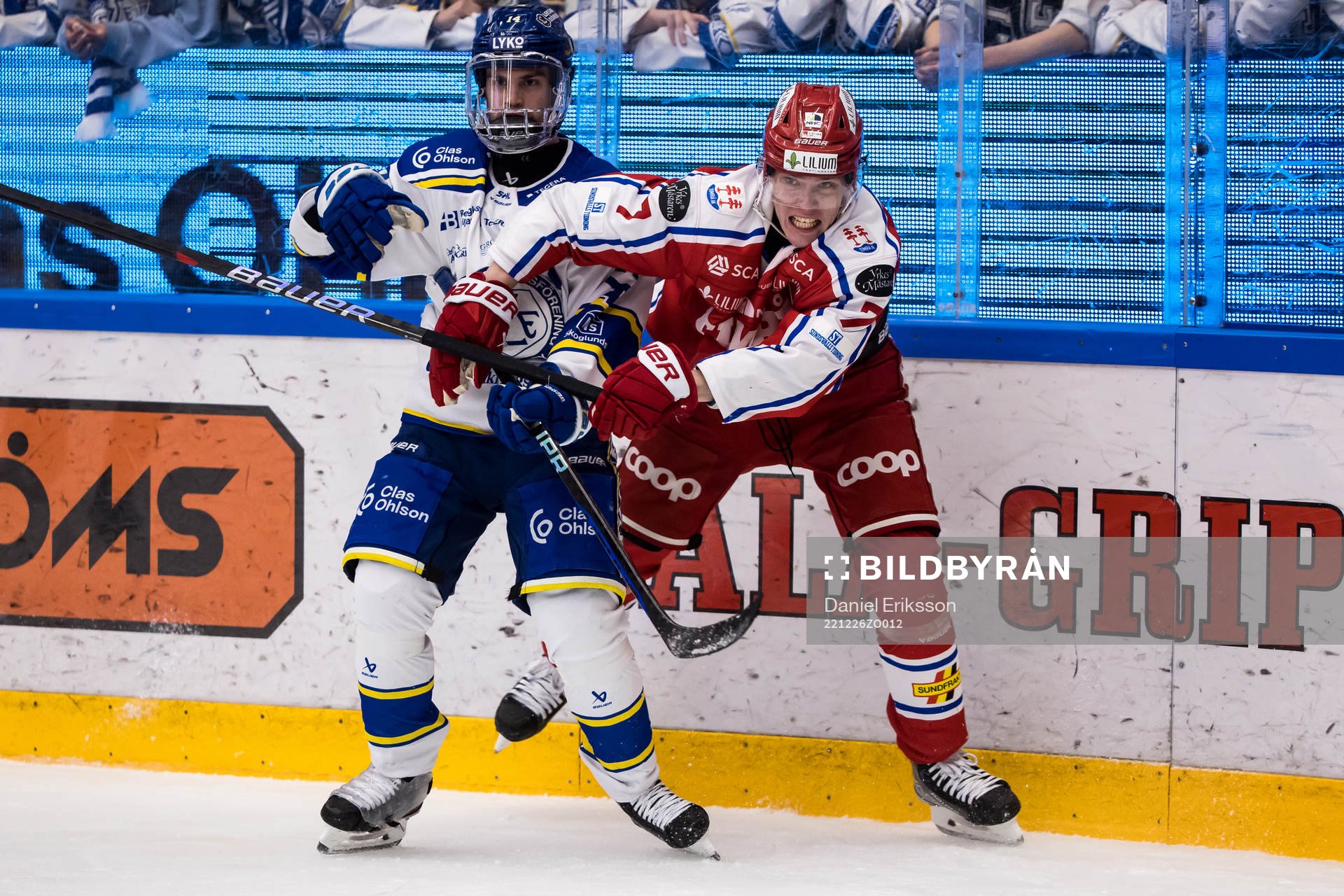 Leksands Oskar Lang och Timrås Jakob Stenqvist