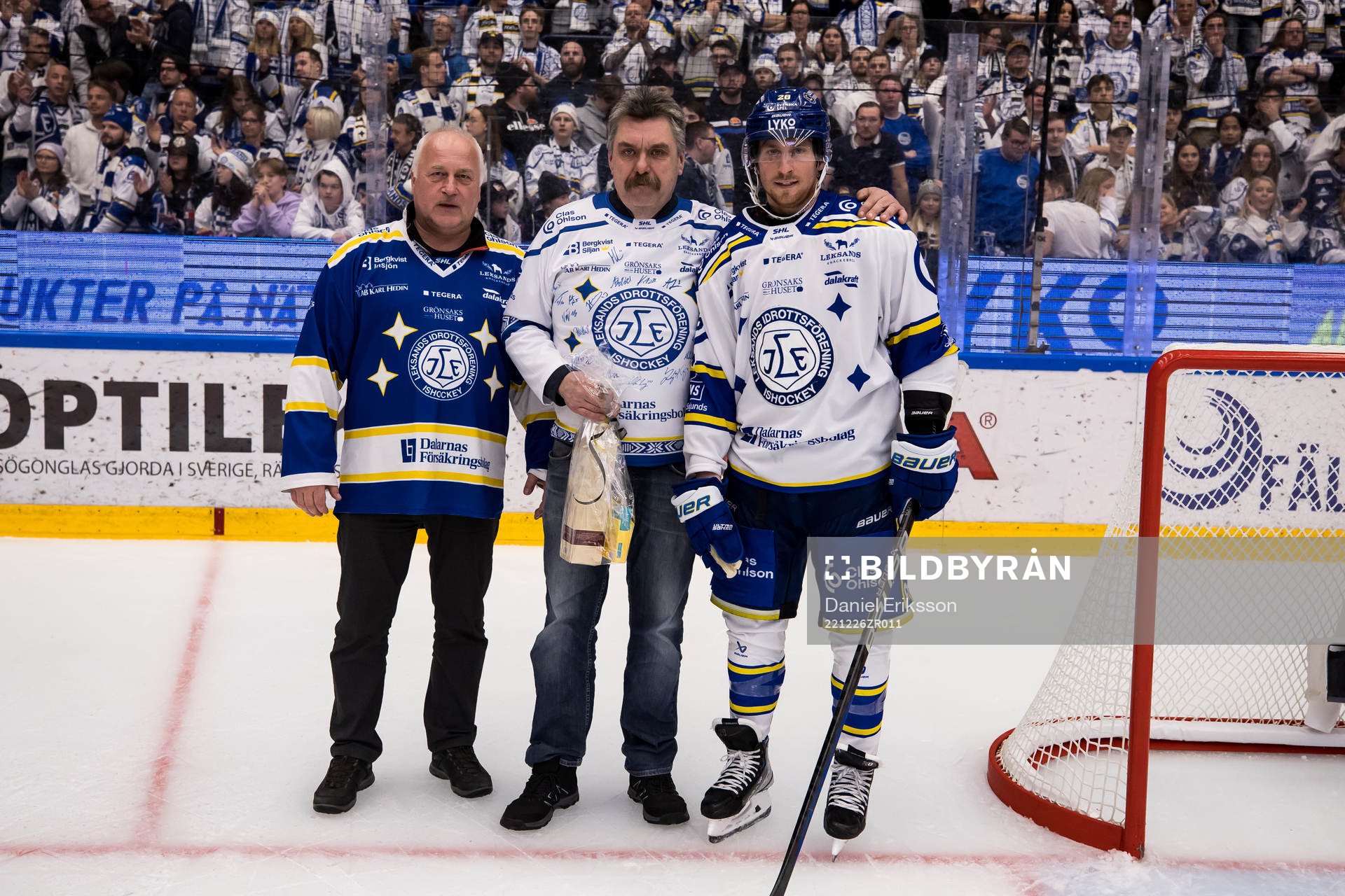 Leksands Justin Glenn Kloos utsedd till matchens lirare