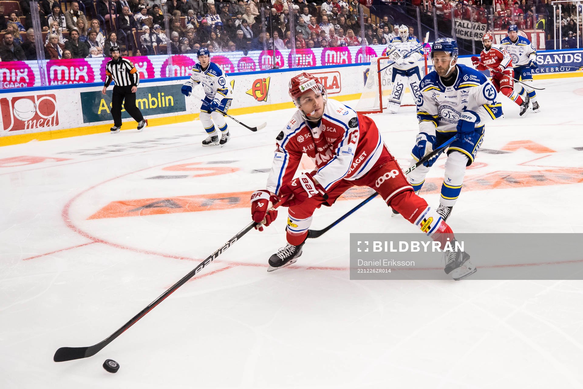 Timrås Nicholas Halloran och Leksands Carter Camper
