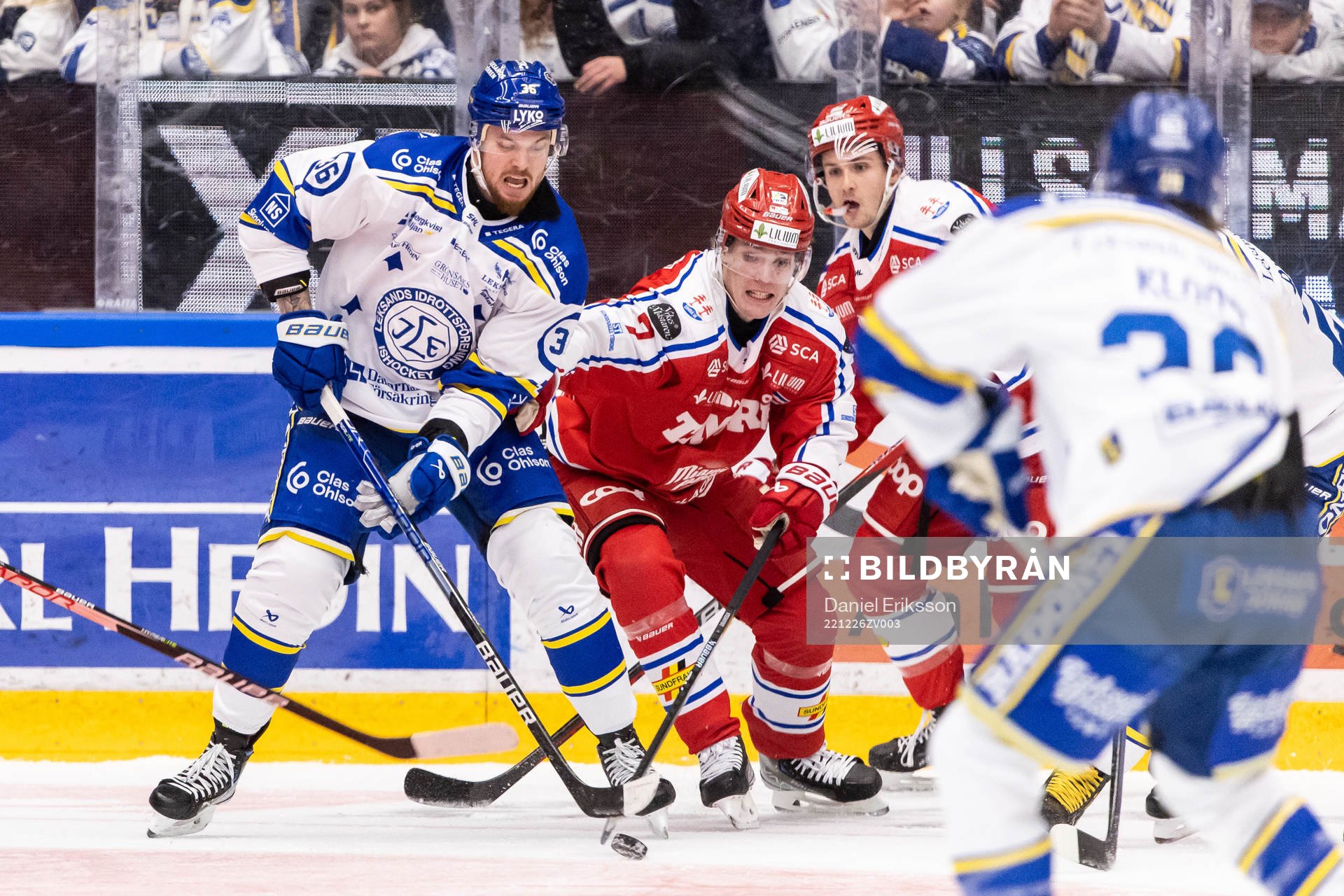 Leksands Lucas Elvenes och Timrås Jakob Stenqvist