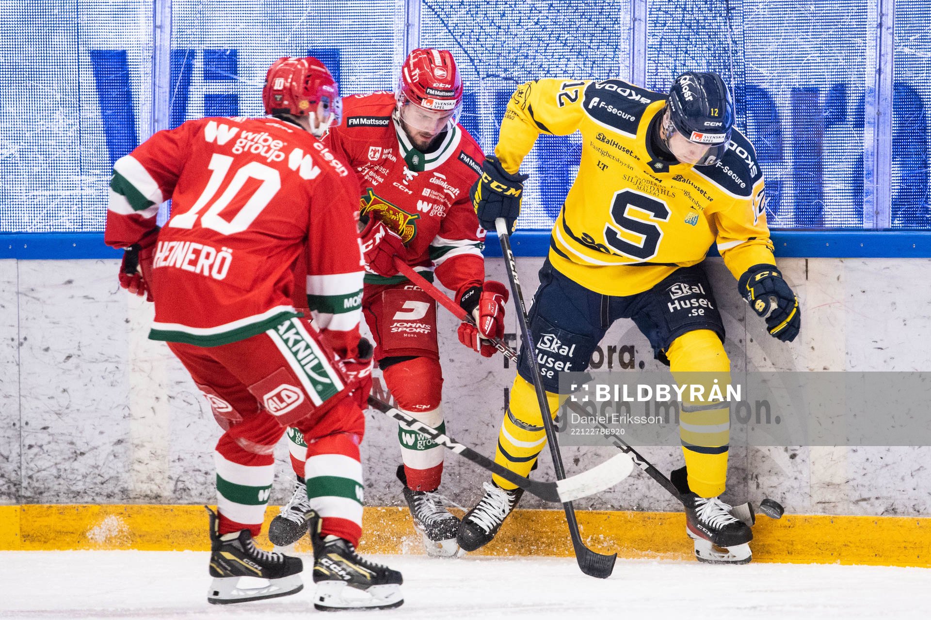 Moras Albin Grewe och Södertäljes Viktor Liljegren