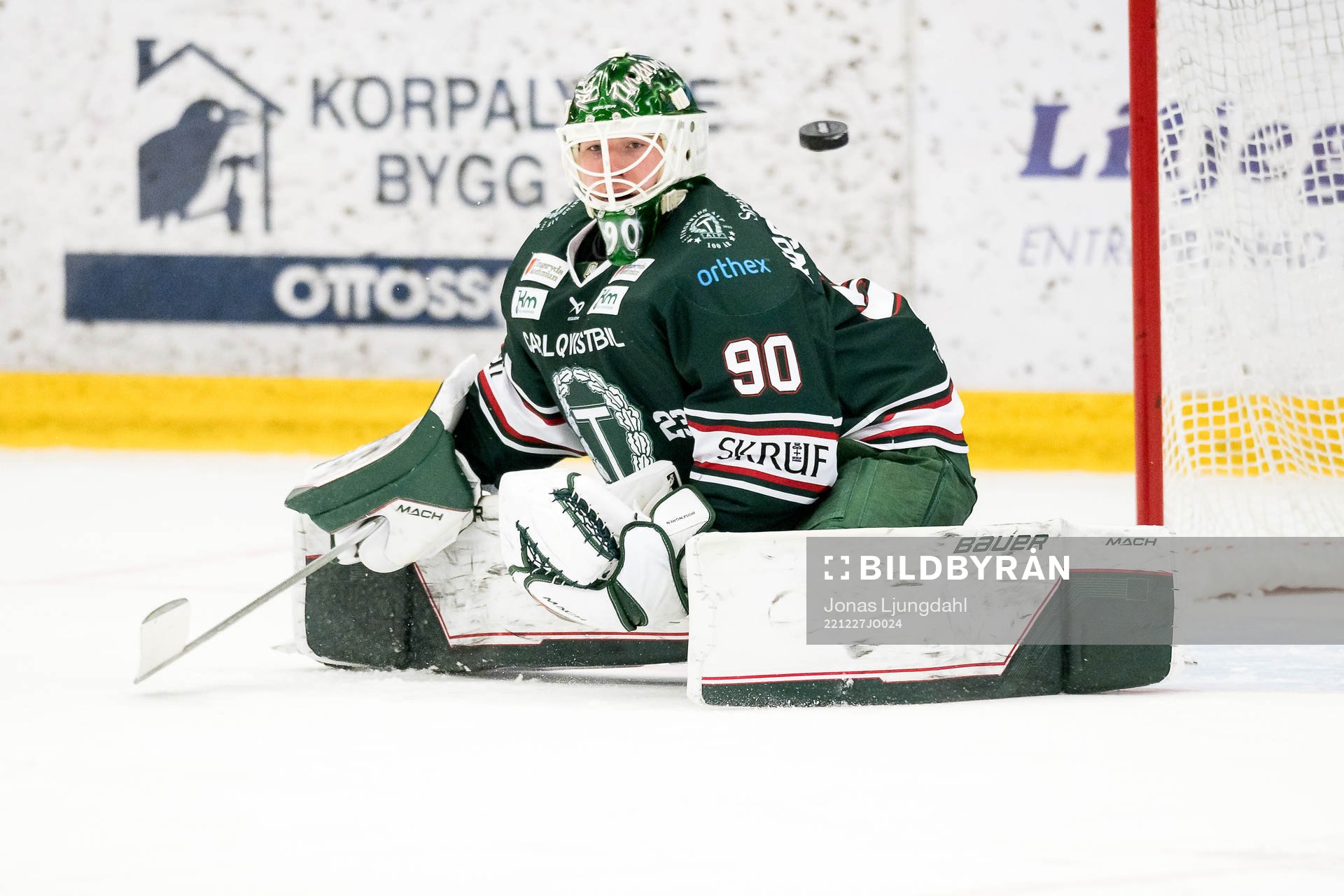 Tingsryds målvakt Daniel Rosengren