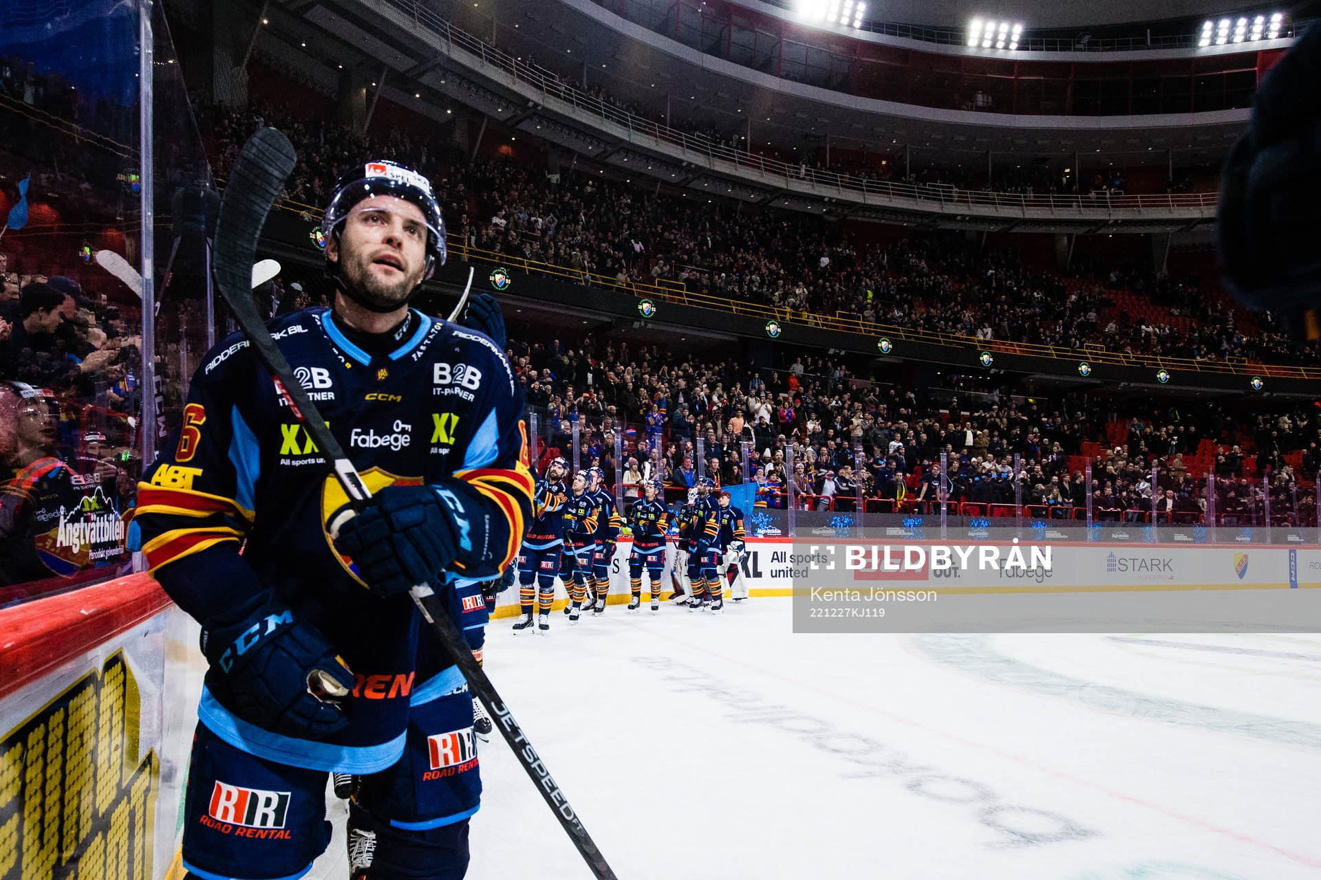 Djurgårdens Stefan Elliott jublar