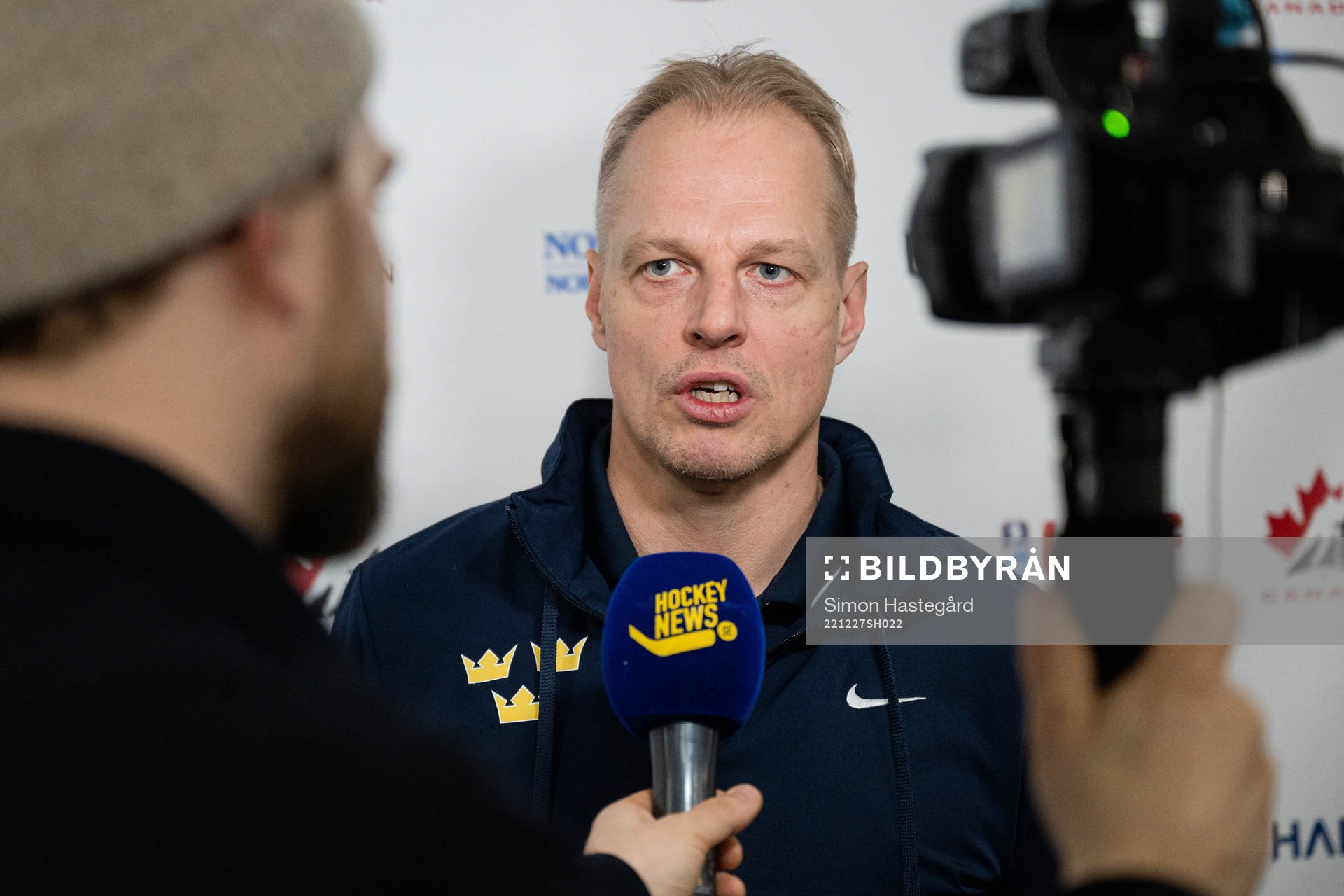 Magnus Hävelid, head coach of Sweden