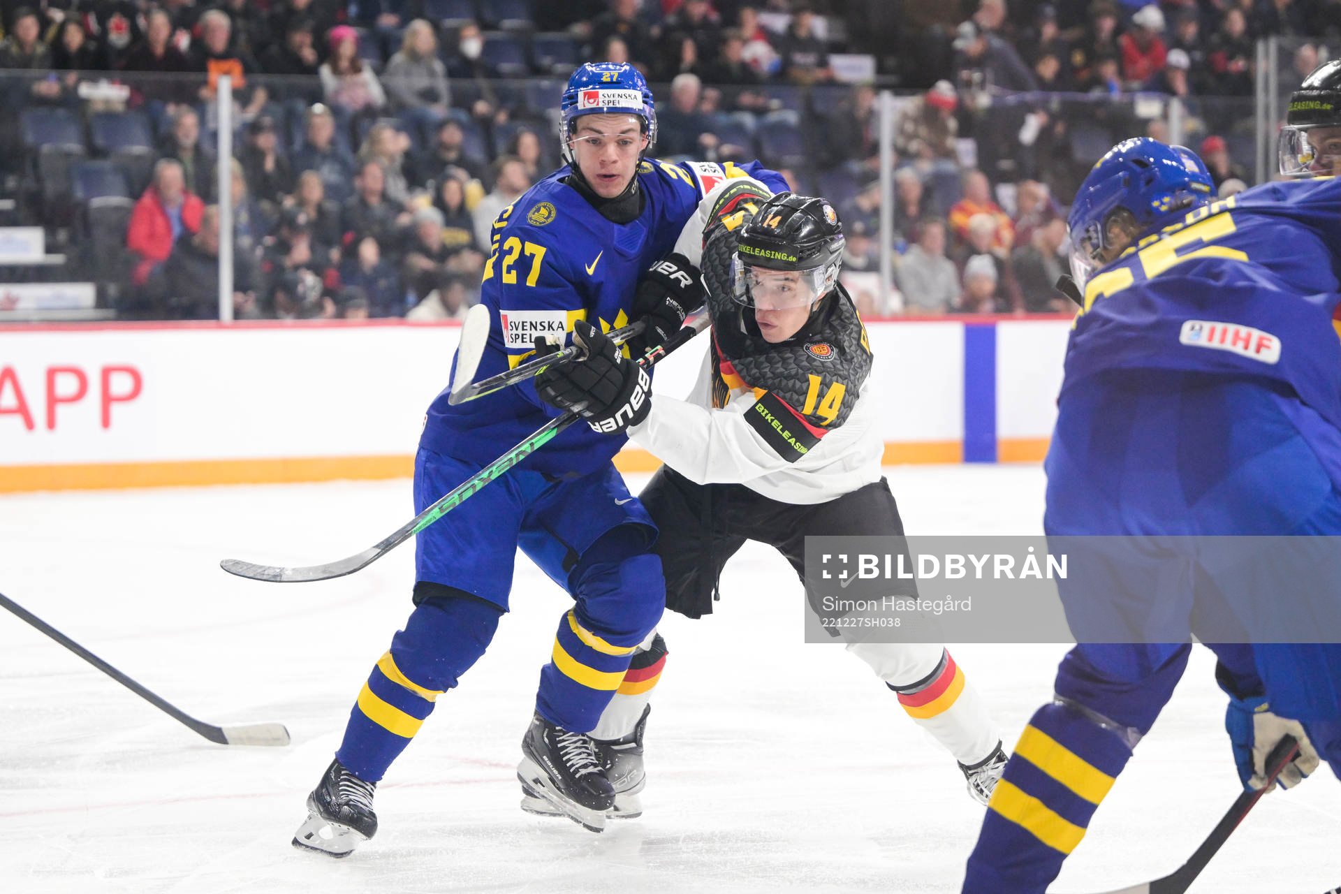 Oskar Pettersson of Sweden and Quirin Bader of Germany