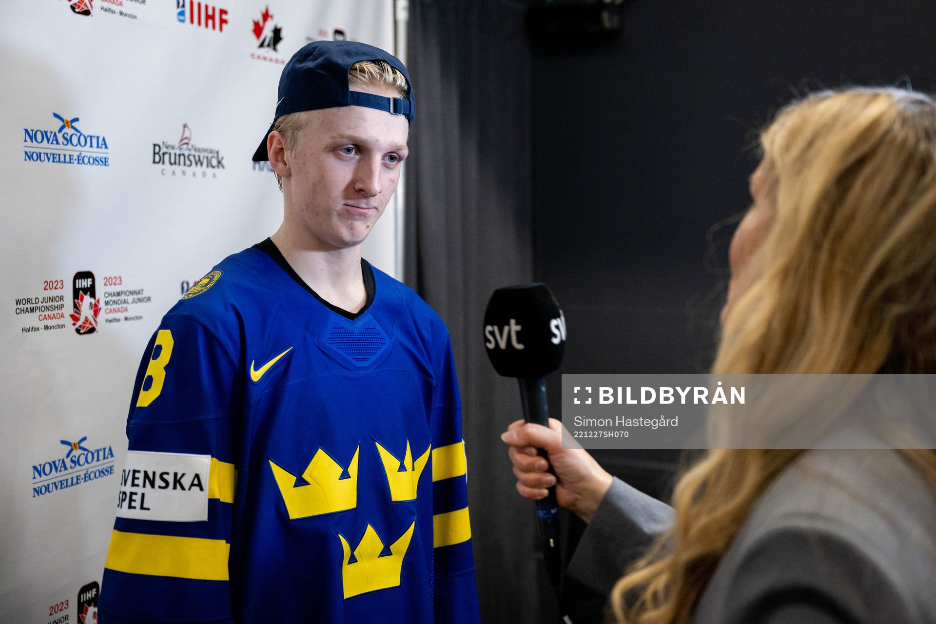 Adam Engström of Sweden