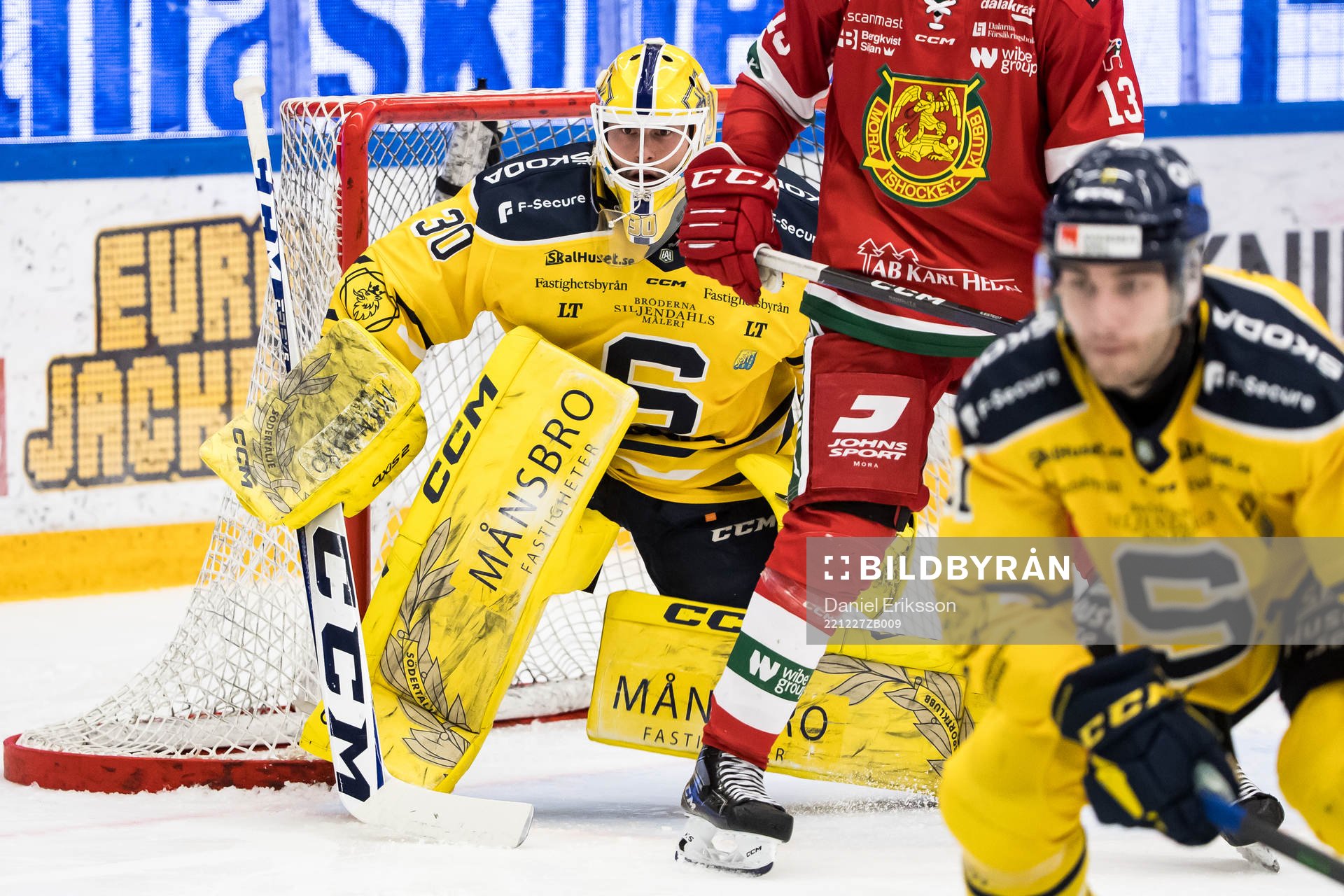 Södertäljes målvakt Fredrik Bergvik
