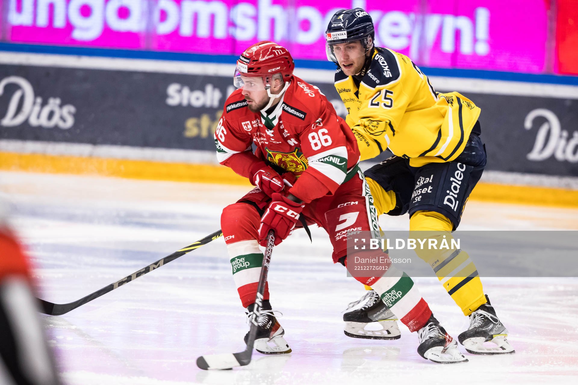 Moras Albin Grewe och Södertäljes Viktor Lang