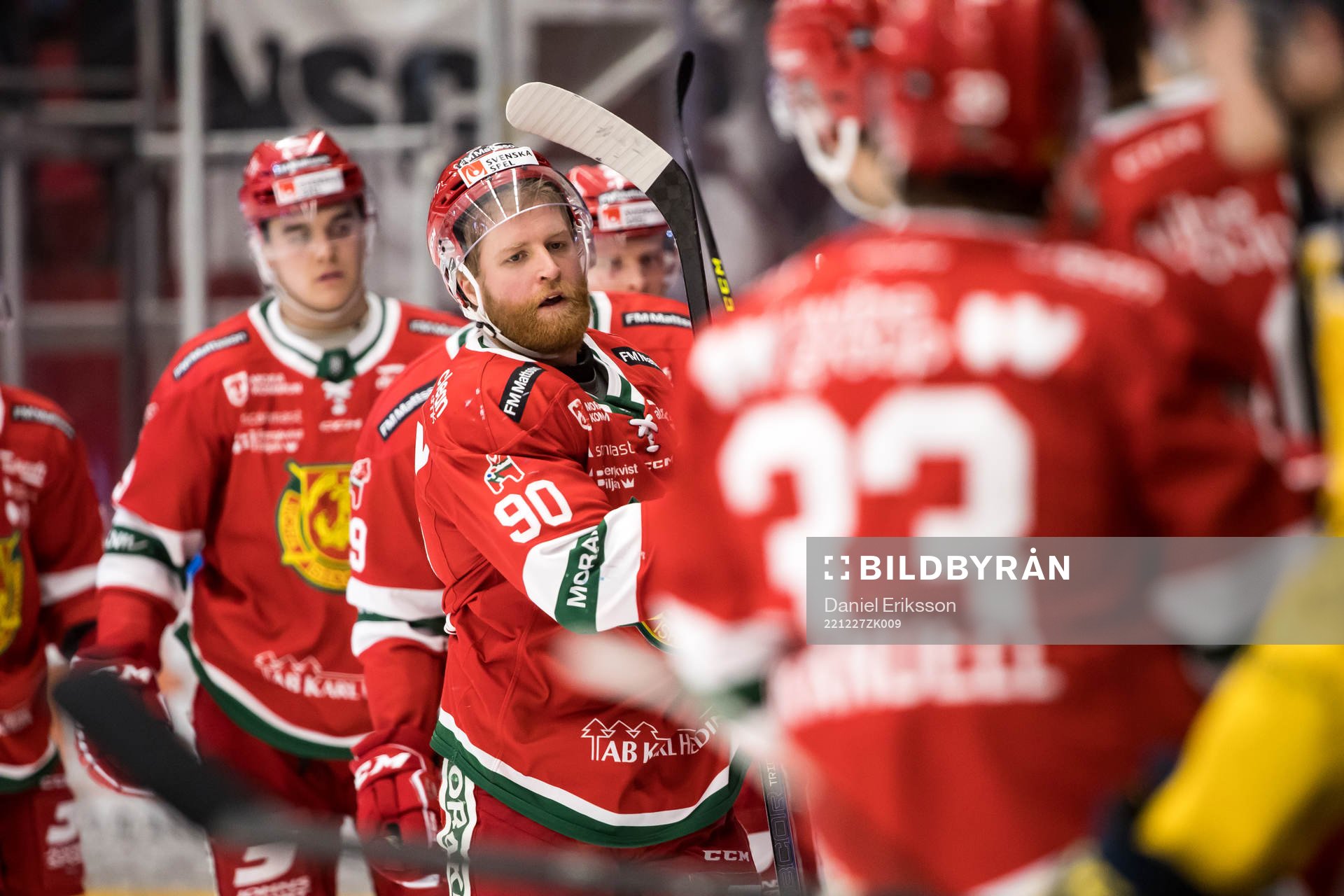 Moras Daniel Ljunggren jubel