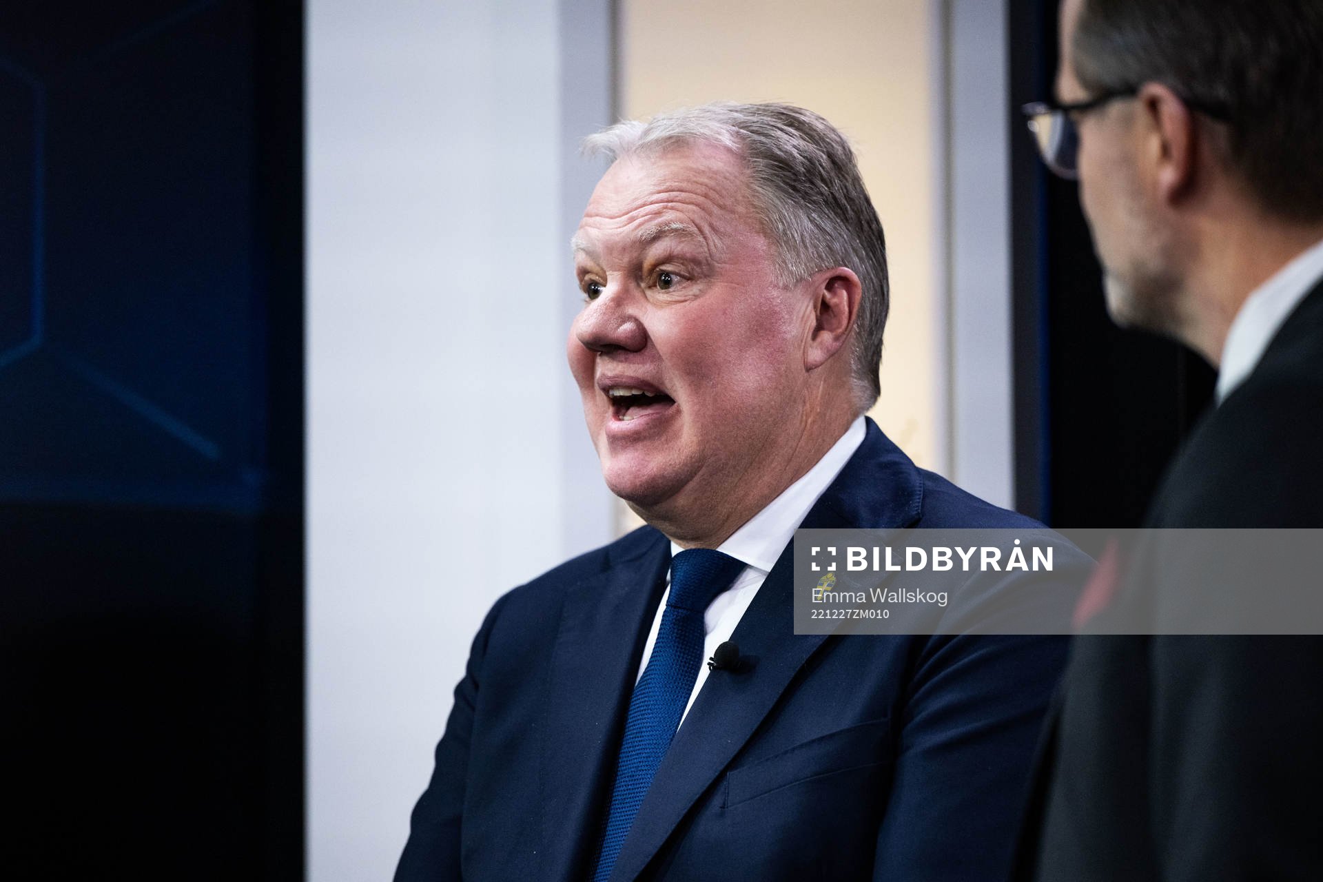 Karl-Erik Nilsson, ordförande för Svenska