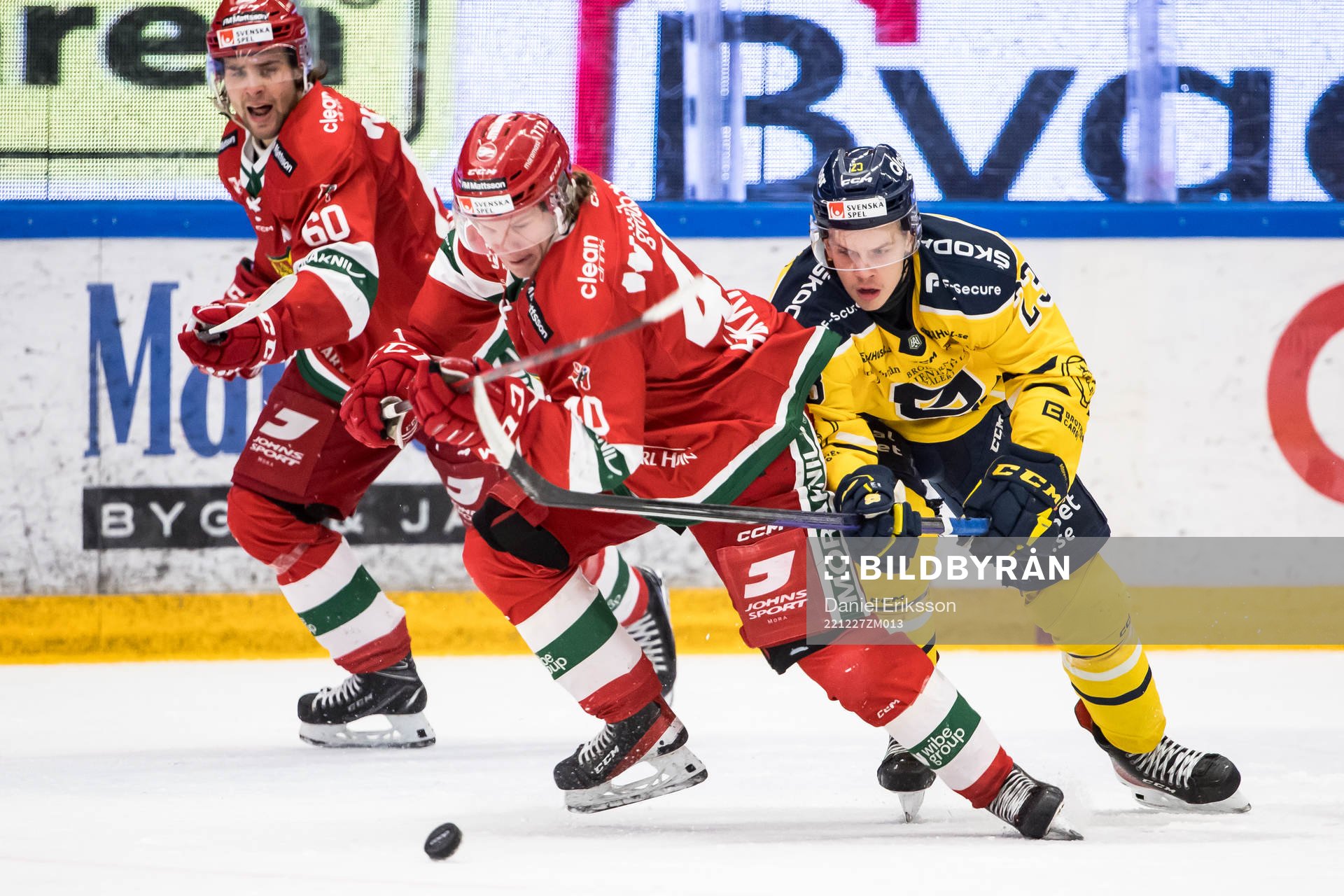 Moras Anton Heikkinen och Södertäljes Albert Sjöberg