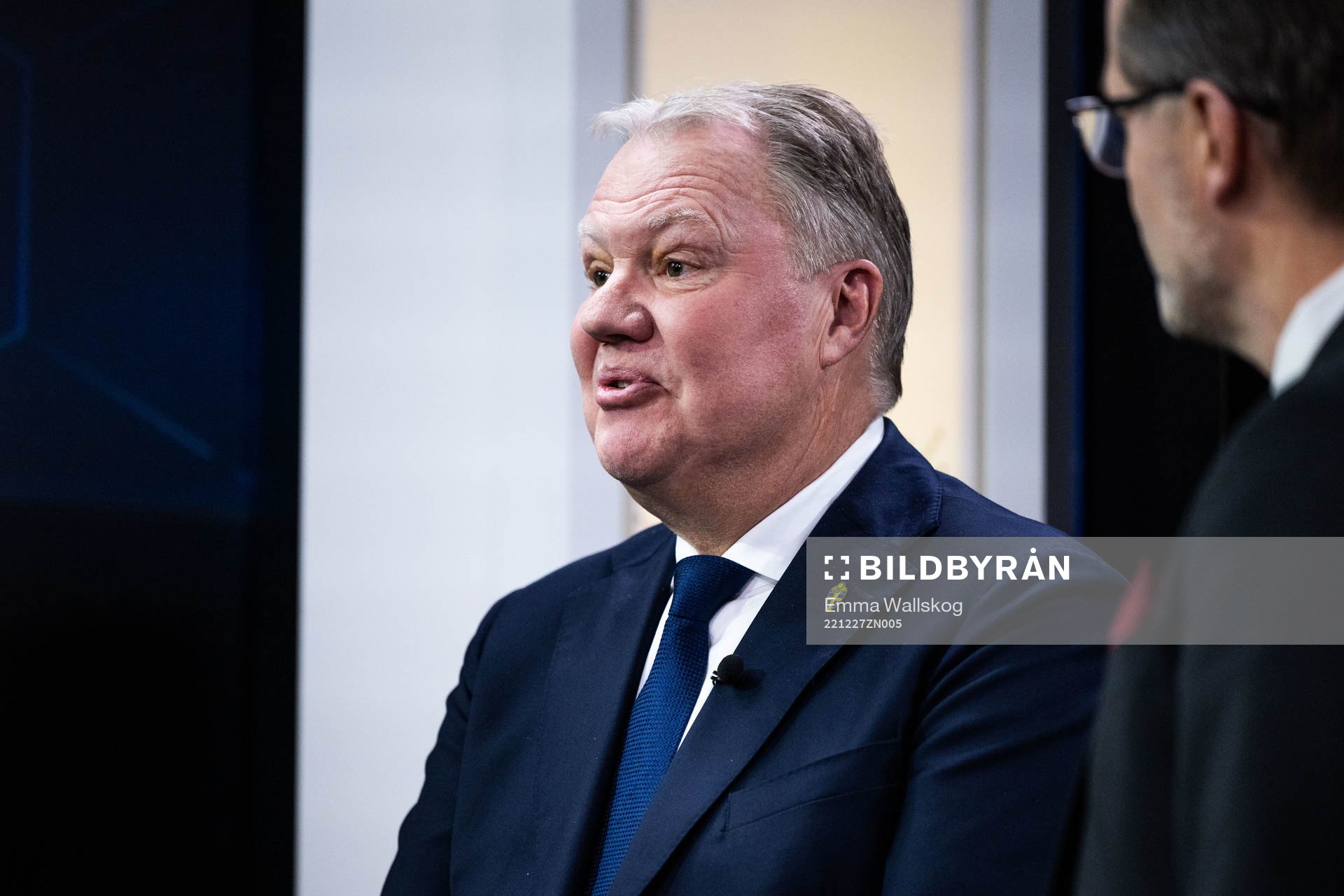 Karl-Erik Nilsson, ordförande för Svenska