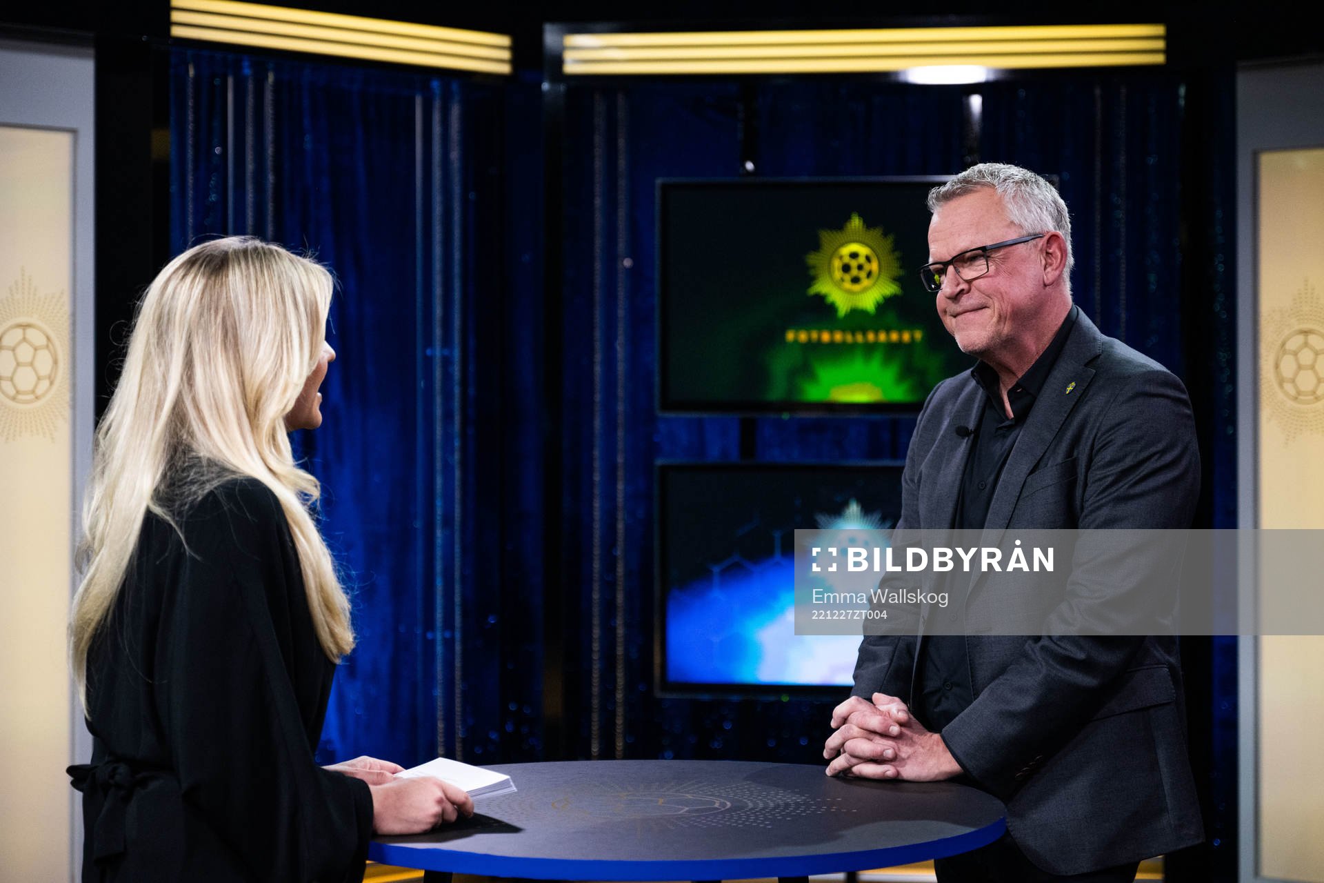 Programledare Linn Nordström och Janne Andersson,