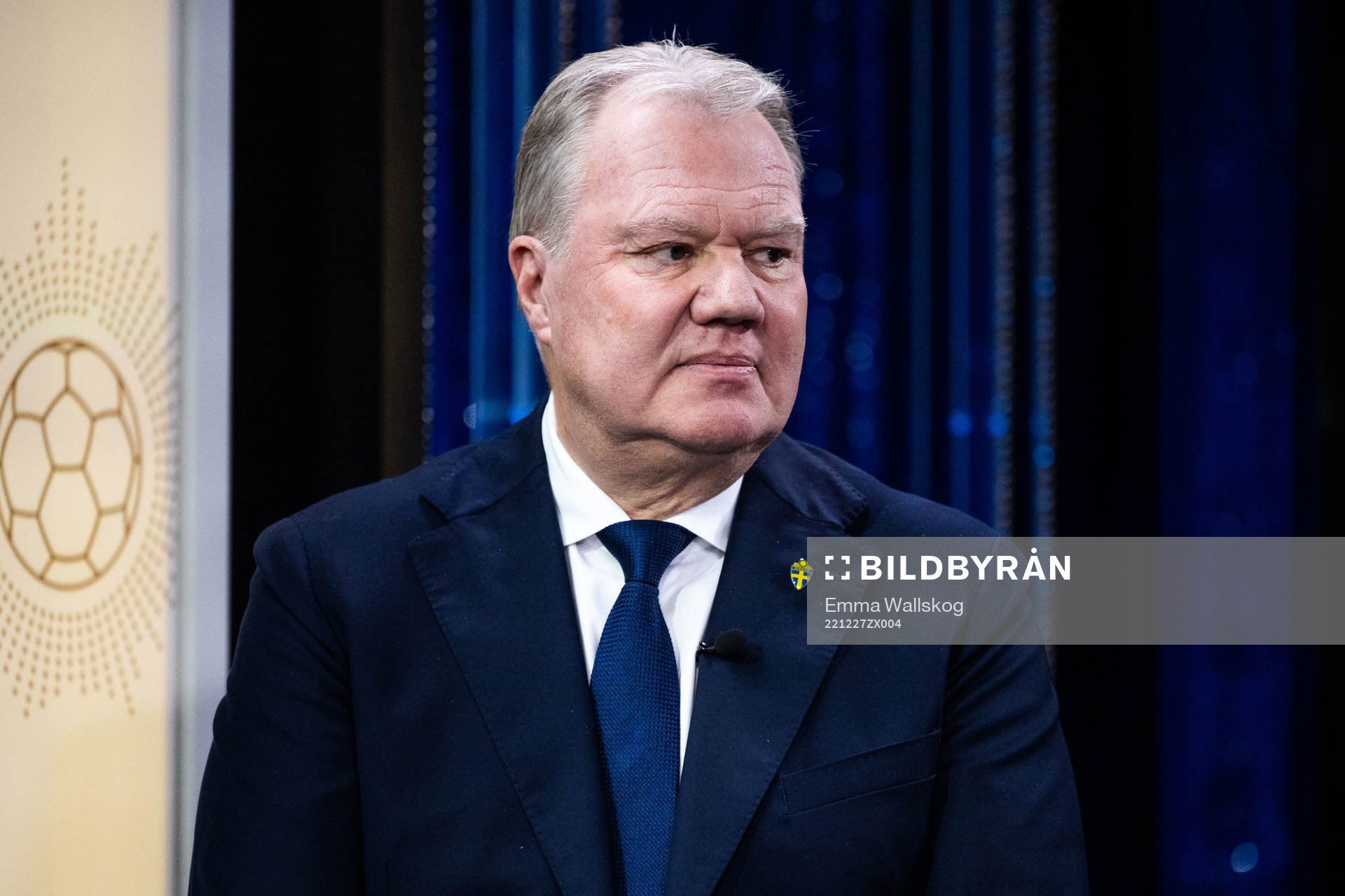 Karl-Erik Nilsson, ordförande för Svenska