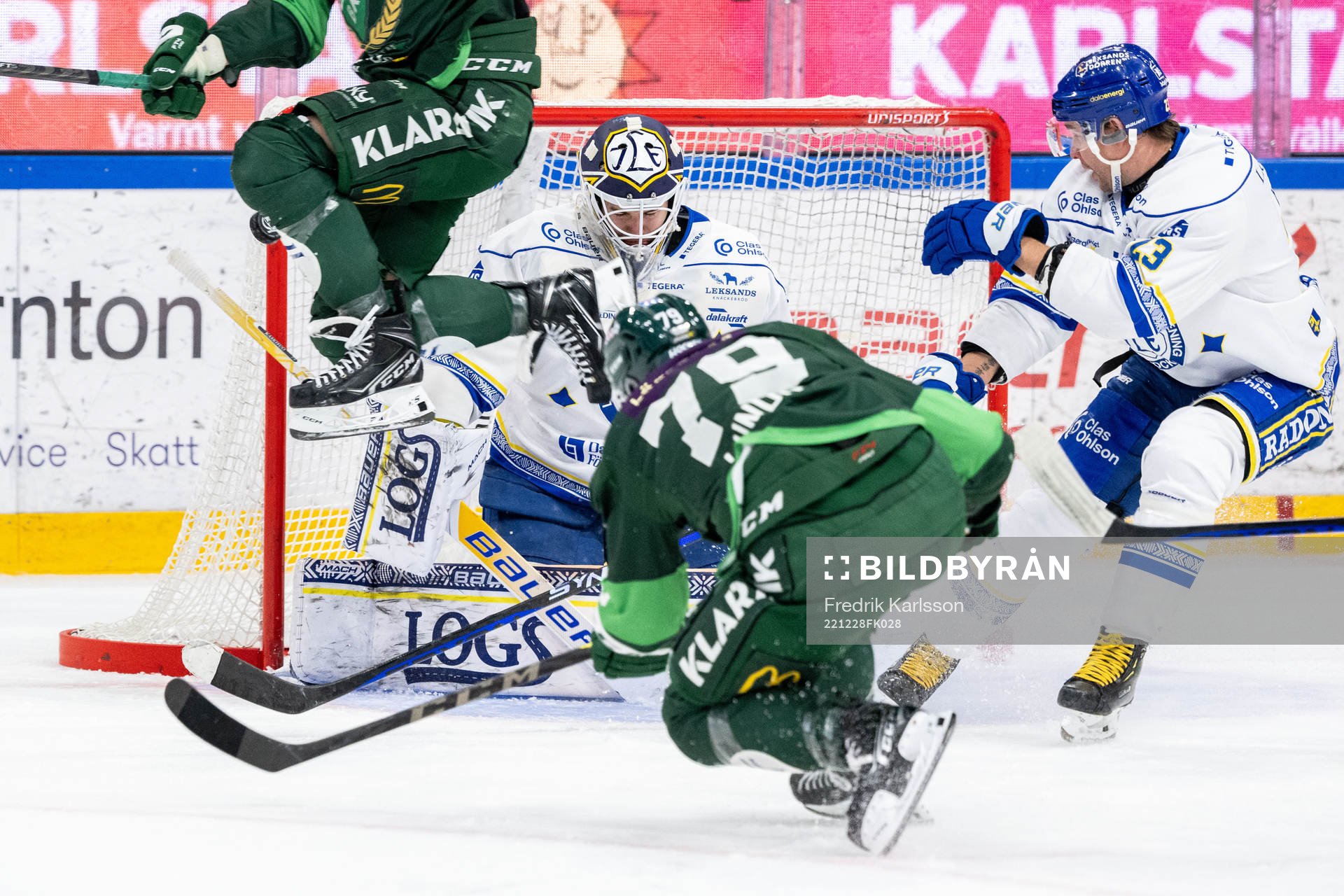 Leksands målvakt Kasimir Kaskisuo