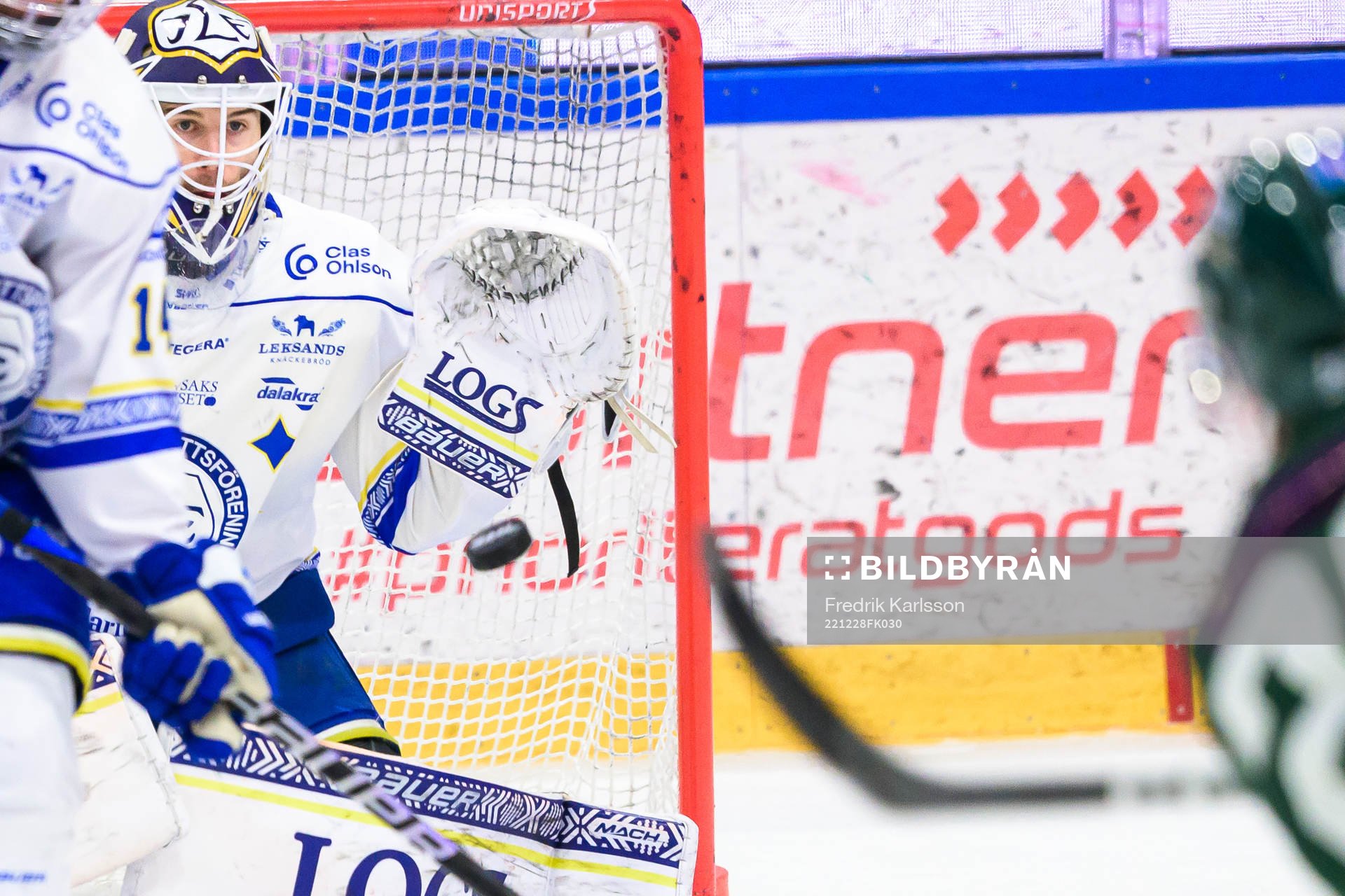 Leksands målvakt Kasimir Kaskisuo