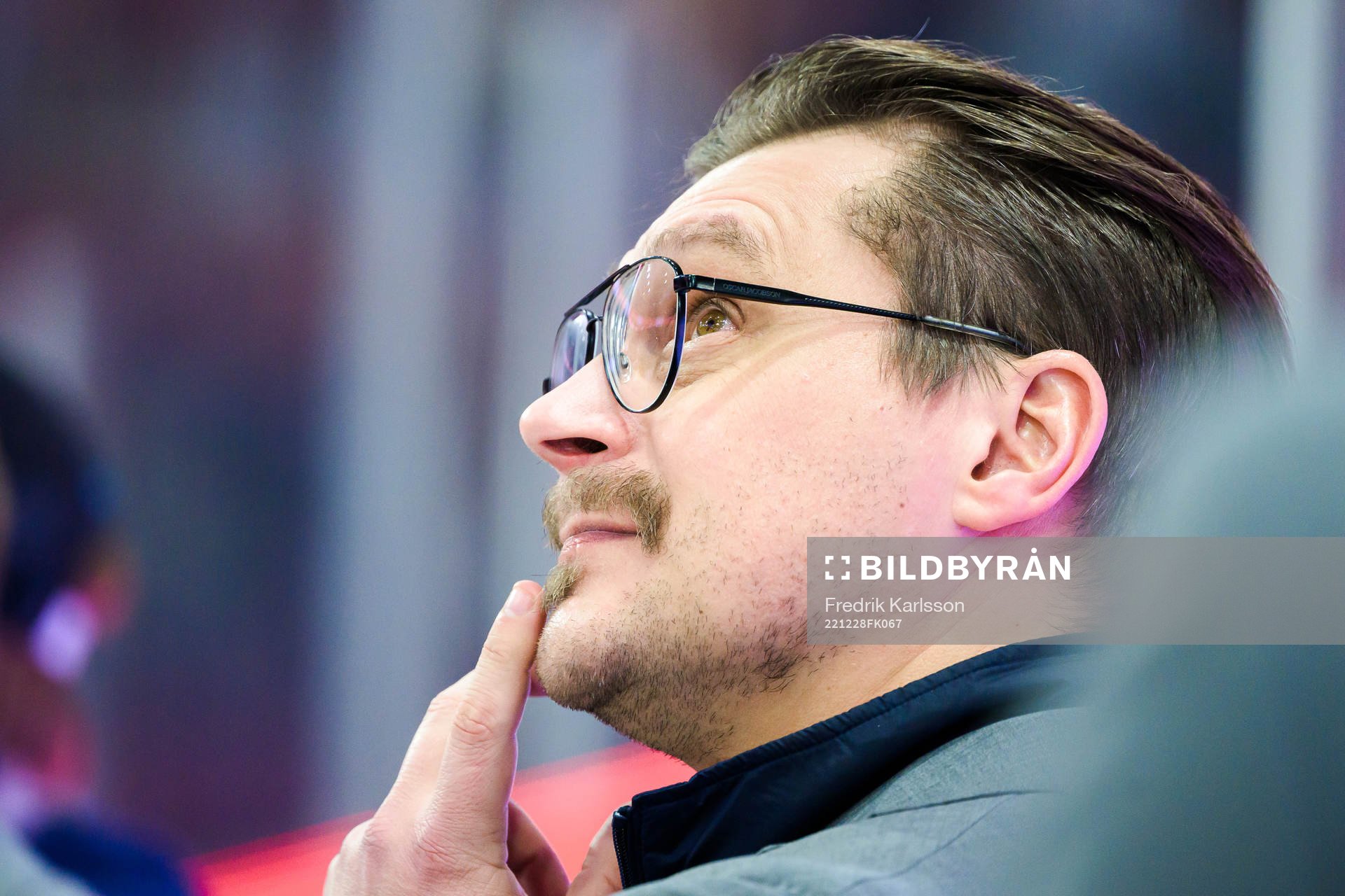 Leksands tränare Björn Hellkvist