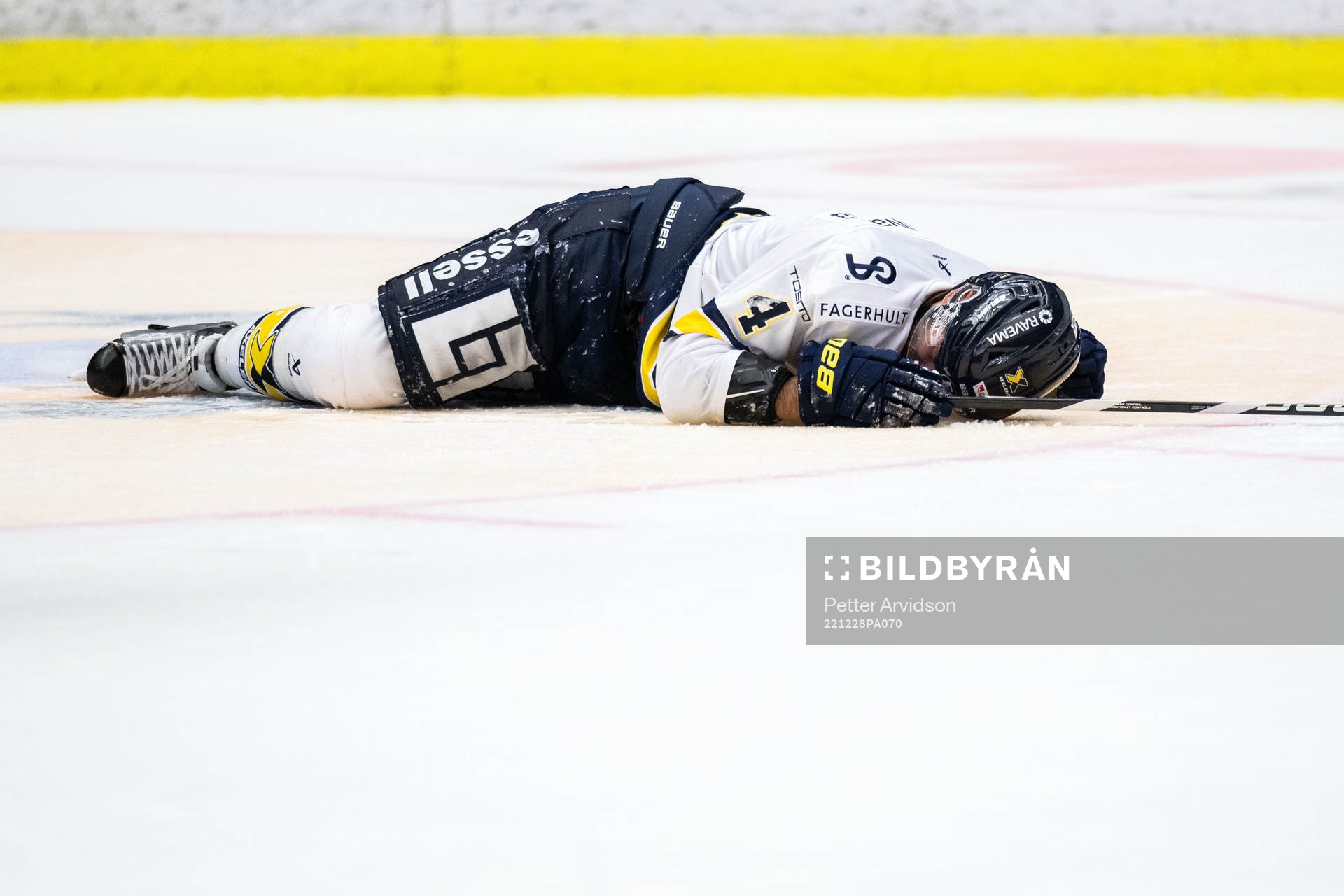 HV71s Niklas Hjalmarsson har ont