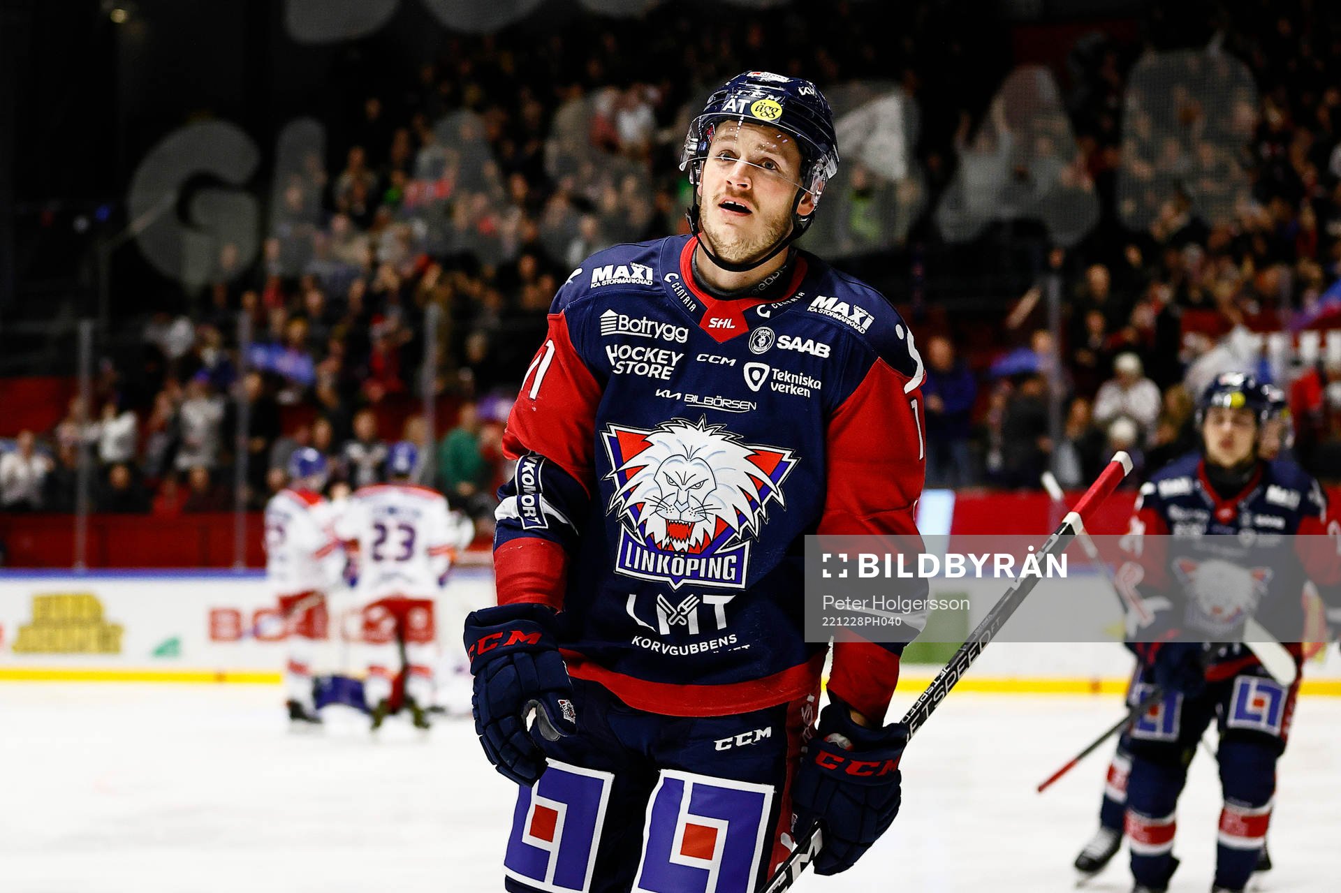 Linköpings Henrik Törnqvist jublar