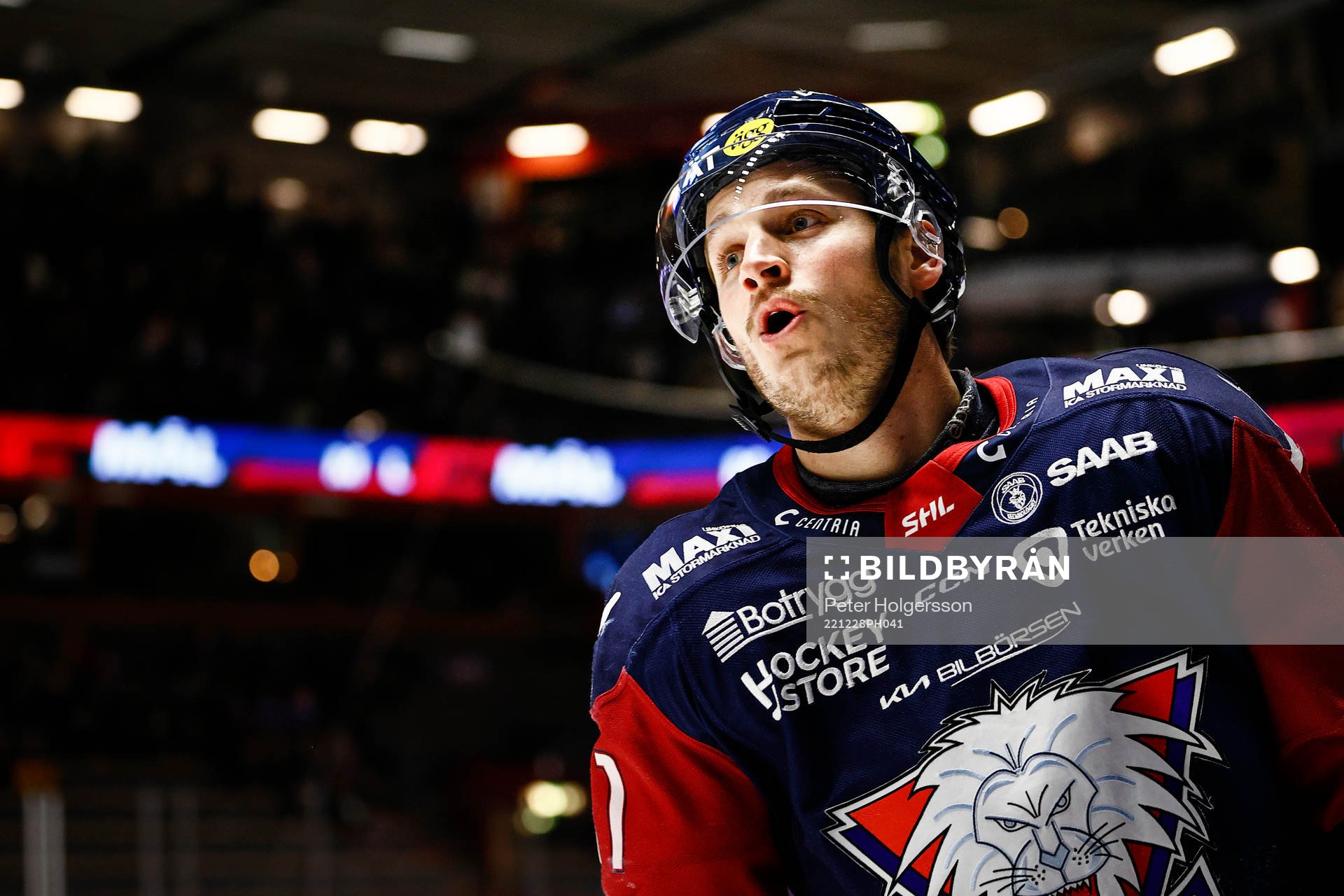 Linköpings Henrik Törnqvist jublar