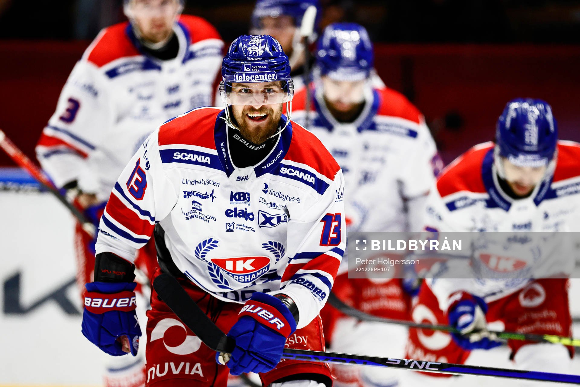 Oskarshamns Jiri Smejkal jublar