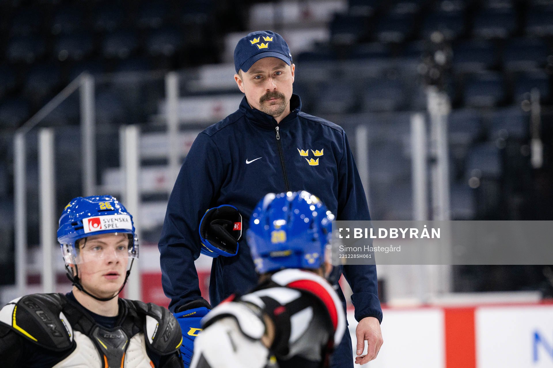 Pierre Johnsson, assistant coach of Sweden