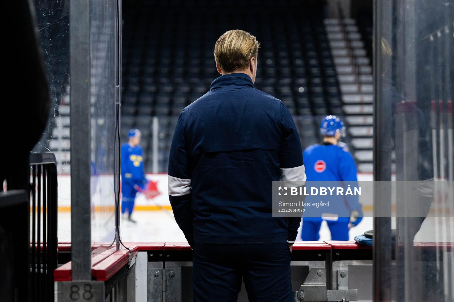Hampus Sjöström, team manager of Sweden