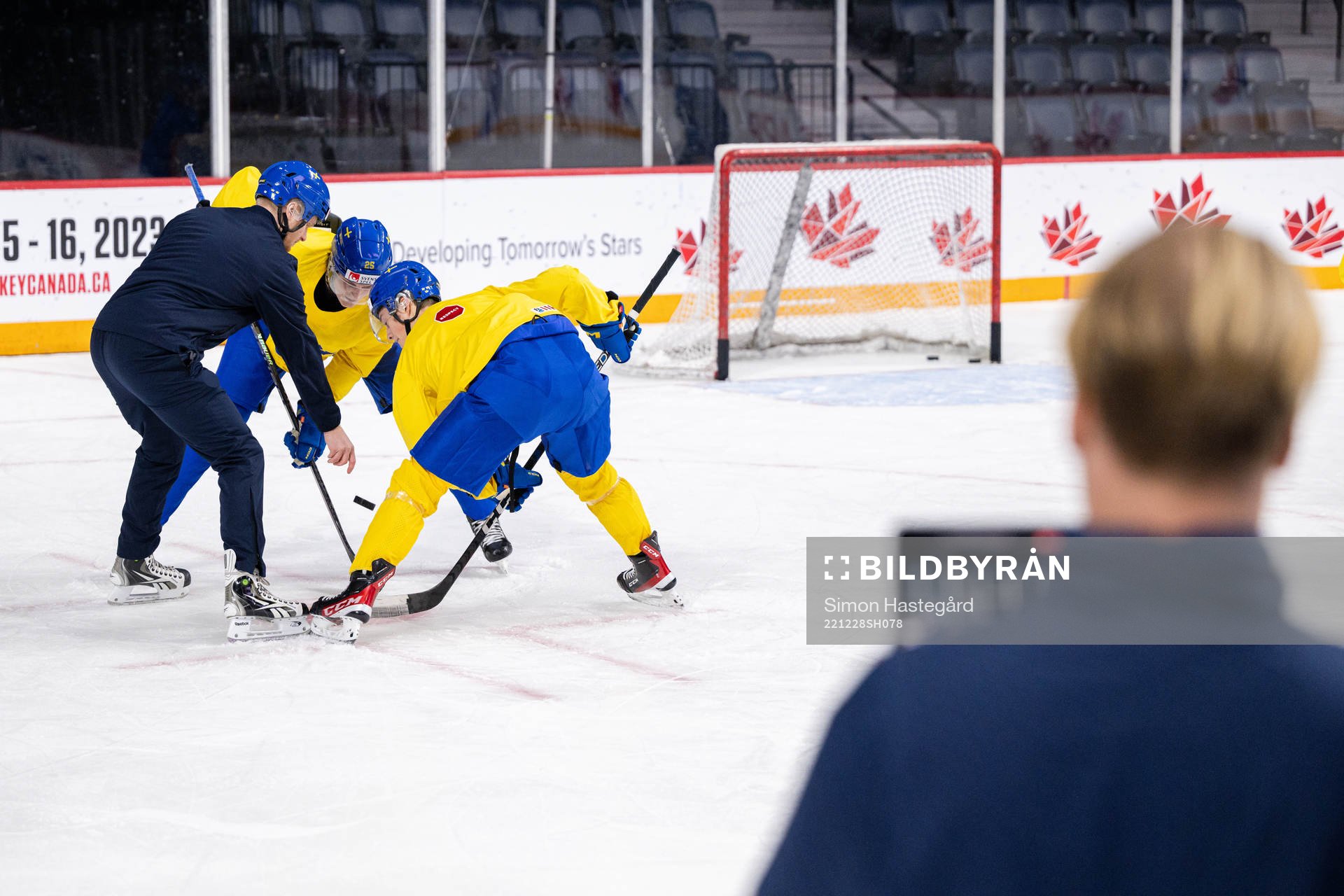 Milton Oscarson and Fabian Wagner of Sweden