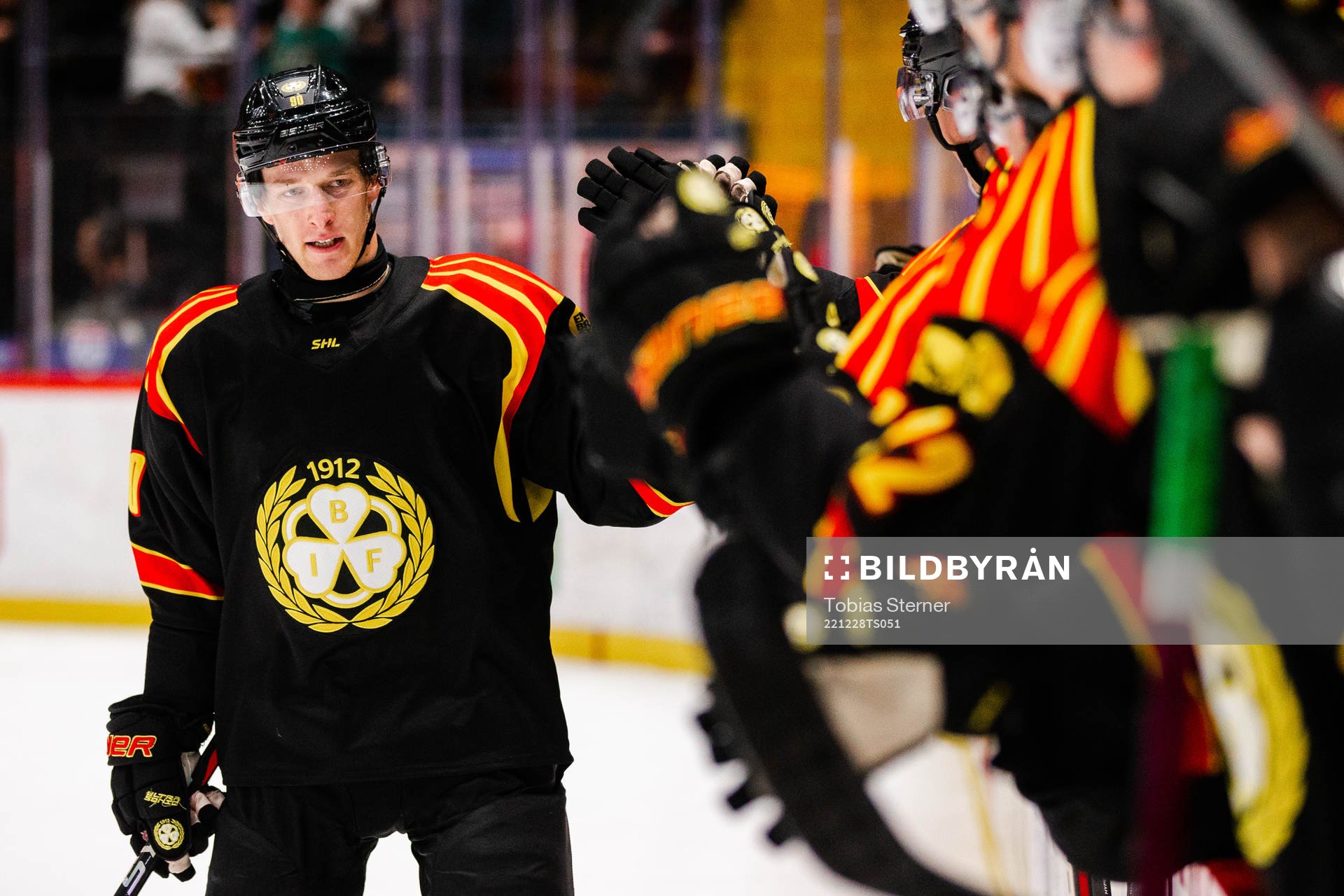 Brynäs David Sklenicka jublar