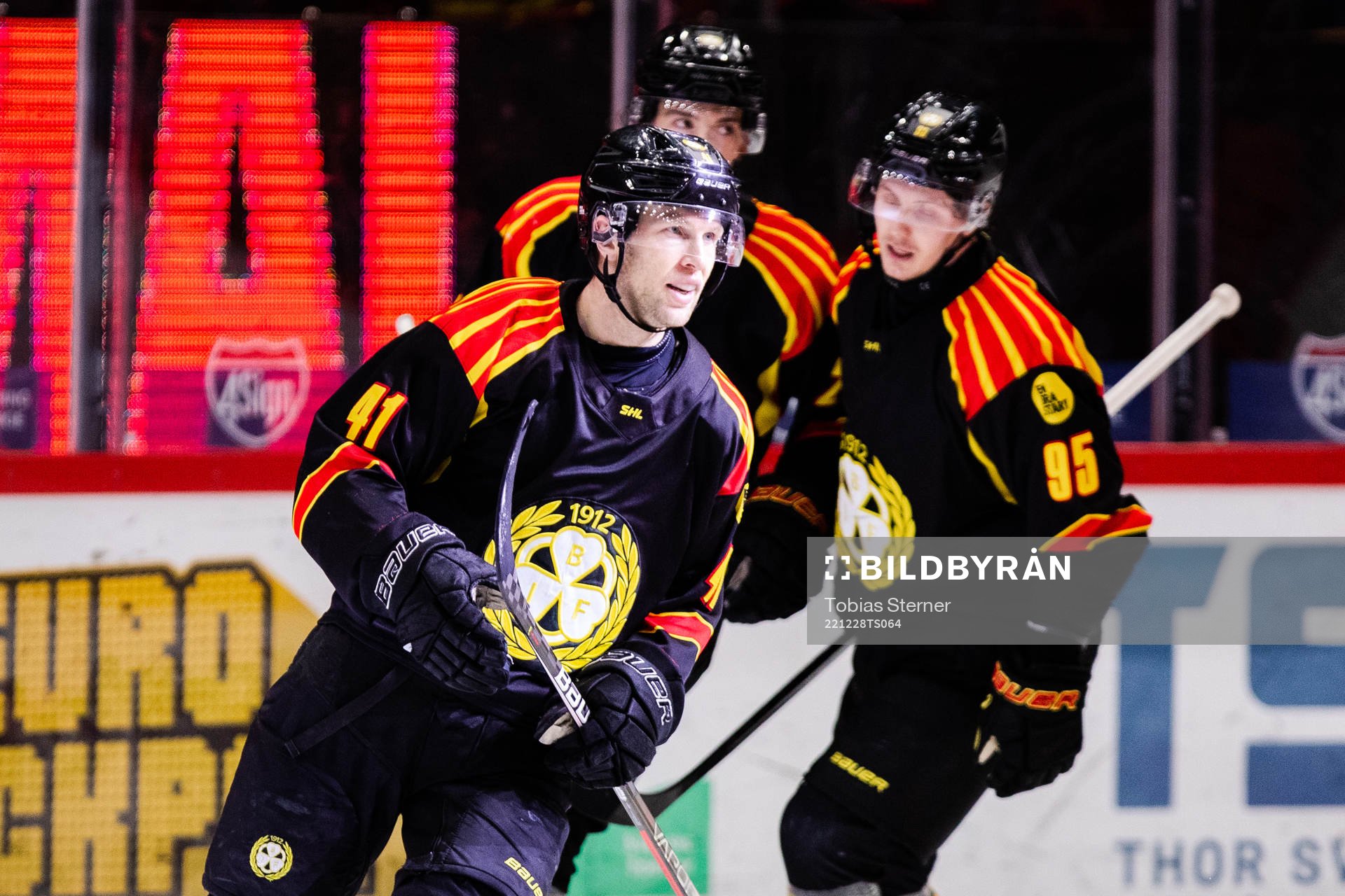 Brynäs Greg Scott jublar
