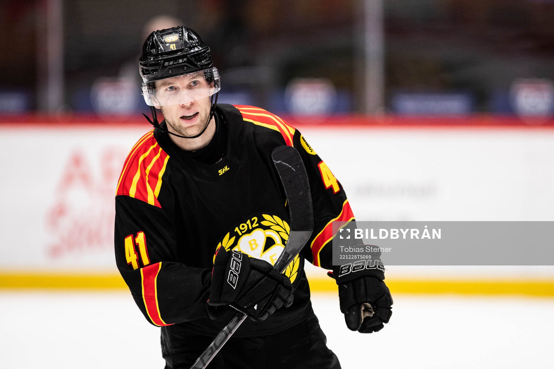 Brynäs Greg Scott jublar