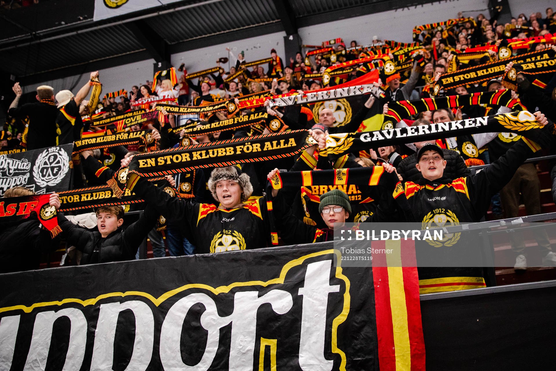 Brynäs supportrar