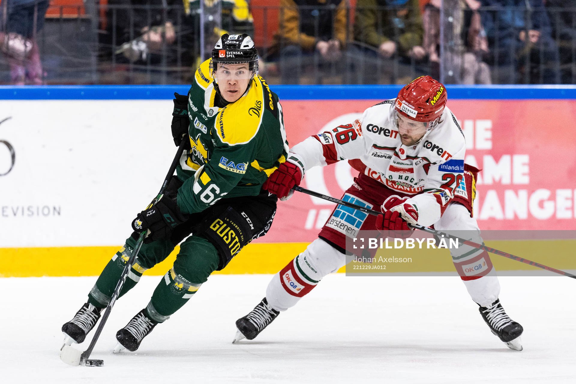 Östersunds Kimi Koivisto och Modos Emil Wahlberg