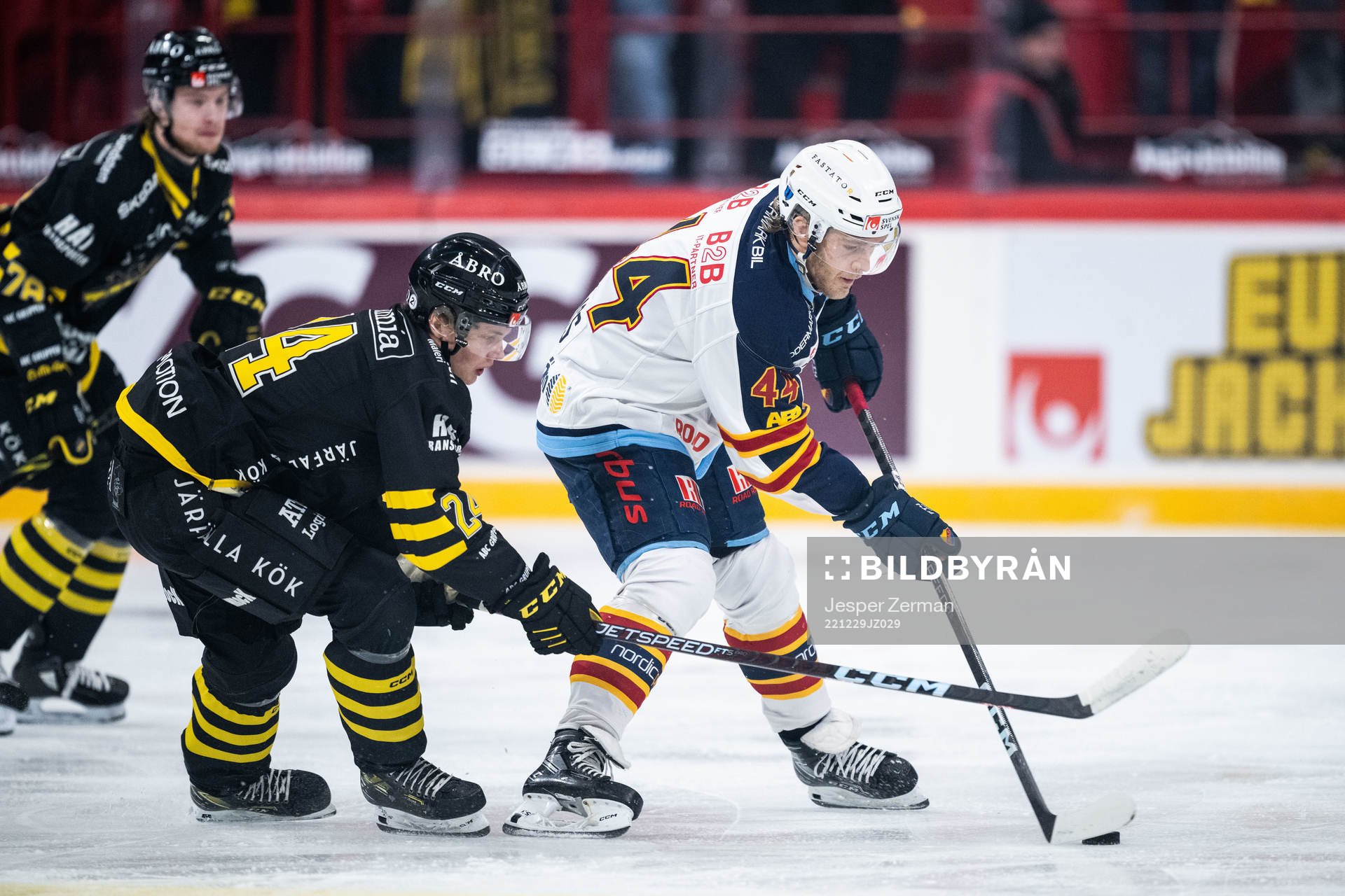 AIKs Rasmus Rudslatt och Djurgårdens Olle Liss