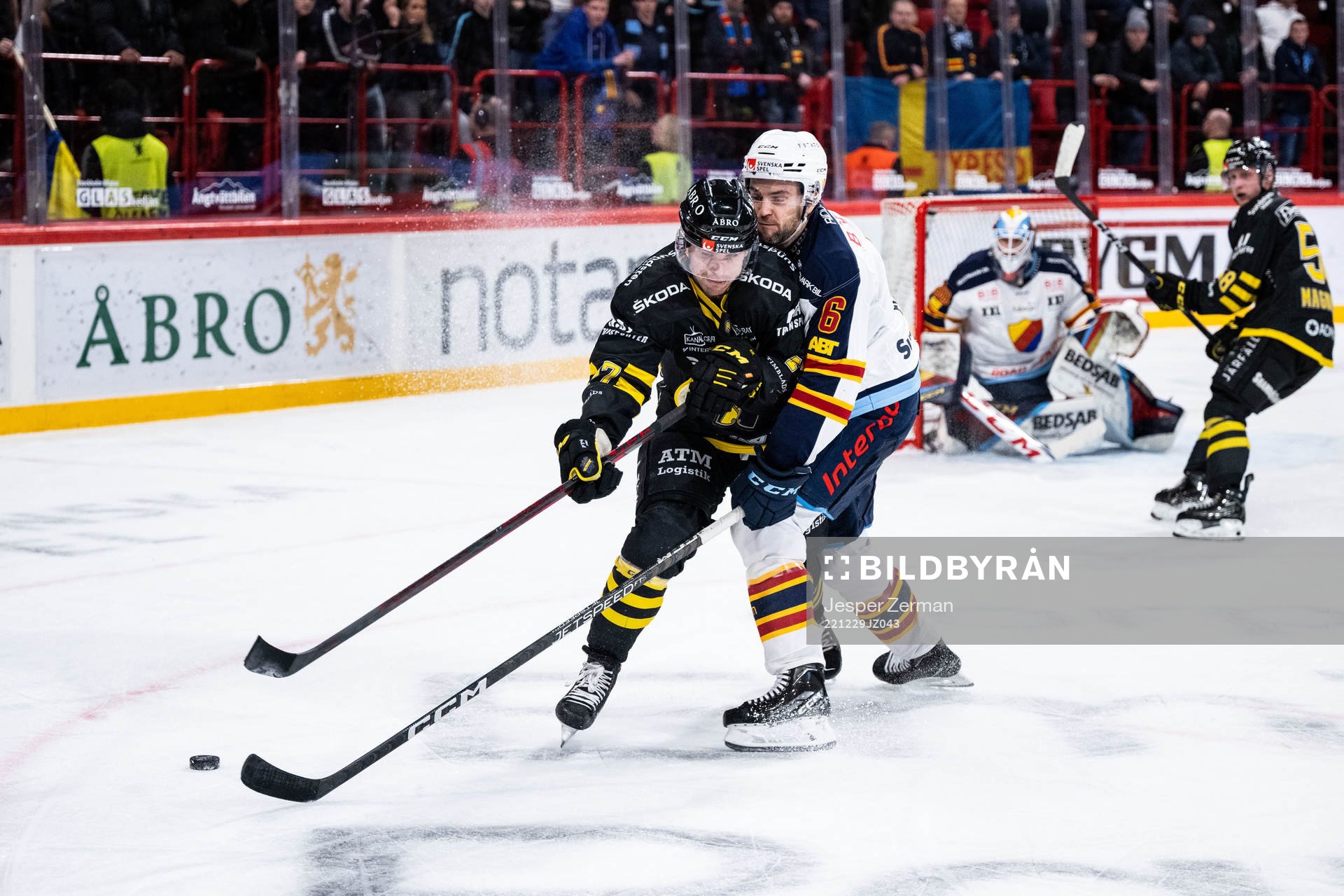 AIKs Eric Norin och Djurgårdens Stefan Elliott