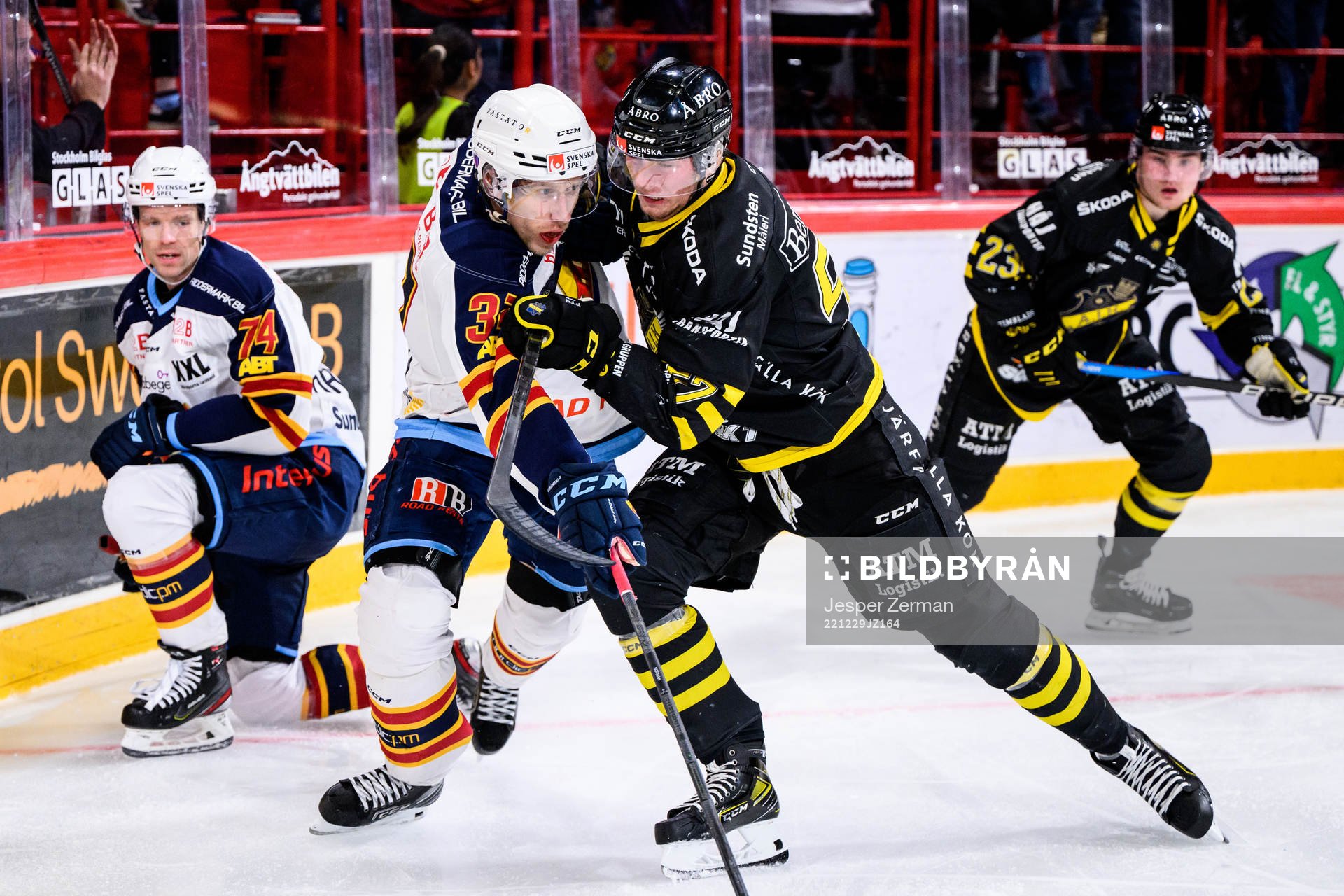 Djurgårdens John Norman och AIKs Alfred Barklund