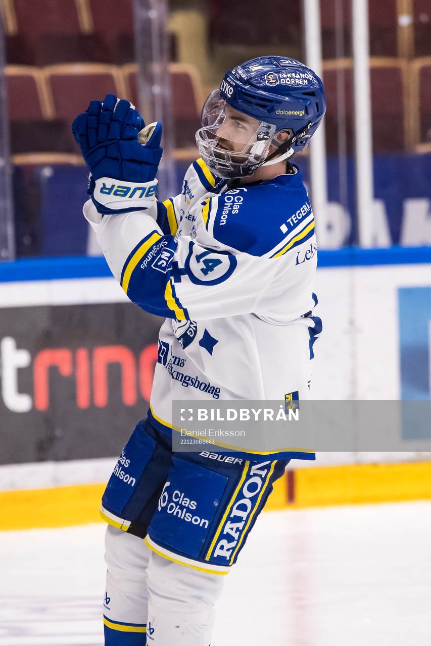 Leksands Oskar Lang utsedd till matchens krigare